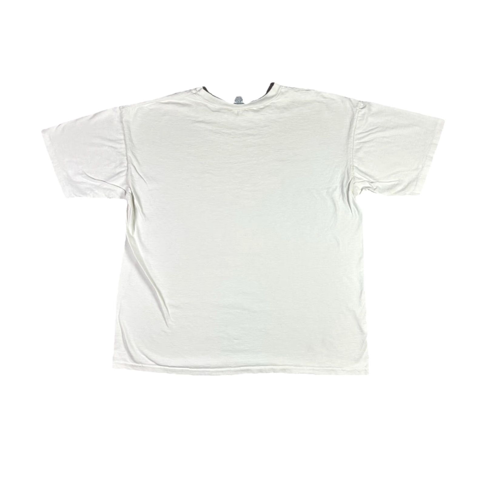 Vintage VINTAGE Women’s Knitting Art T Shirt 90s Single Stitch XL White Cotton Graphic Print Crew Neck Short Sleeve Size XL / US 12-14 / IT 48-50 - 2 Thumbnail