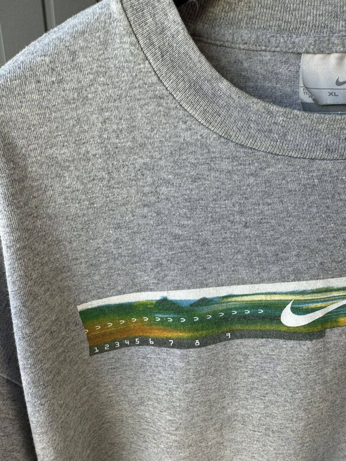 Nike × Vintage Nike Centr Swoosh Vintage T Shirt Y2K Tee Size US XL / EU 56 / 4 - 5 Thumbnail