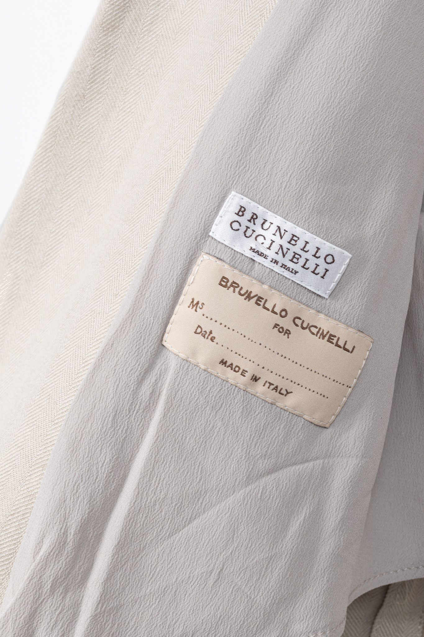 Brunello Cucinelli Brunello Cucinelli SS18 Cotton & Linen Monili-Trim Blazer Size 3XL / US 20-22 - 8 Thumbnail