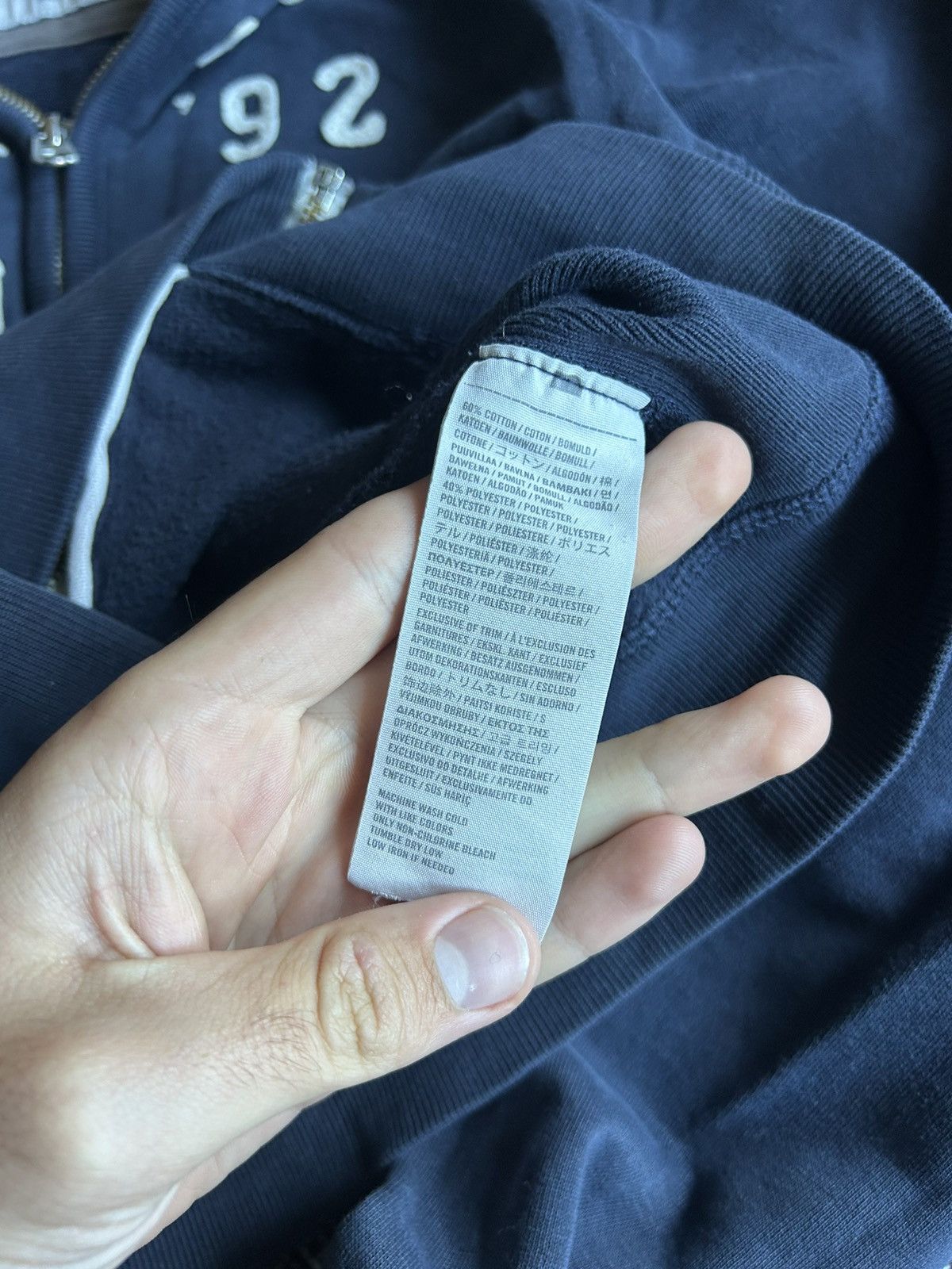 Abercrombie & Fitch Vintage Abercrombie & Fitch Y2K Rare Hype Zip Hoodie Size M Size M / US 6-8 / IT 42-44 - 8 Thumbnail