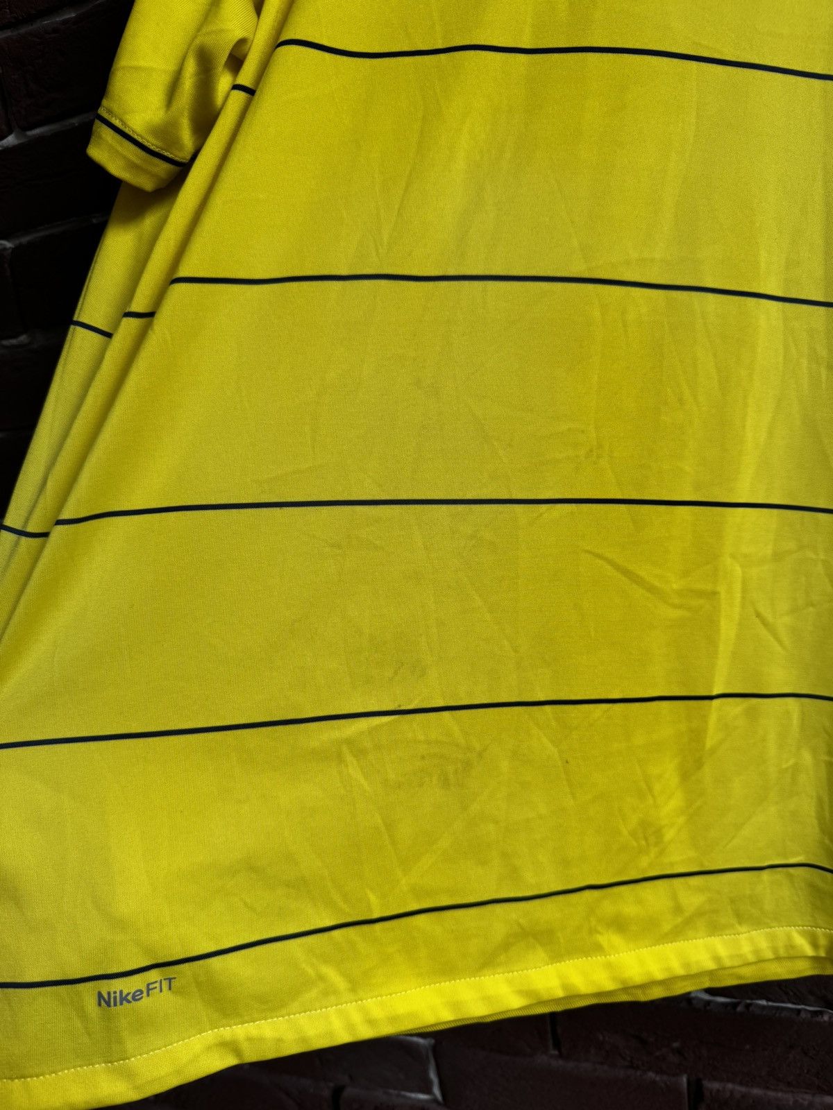 Nike BARCELONA Nike 2008/2009 FOOTBALL SHIRT JERSEY Large yellow Size US L / EU 52-54 / 3 - 5 Thumbnail