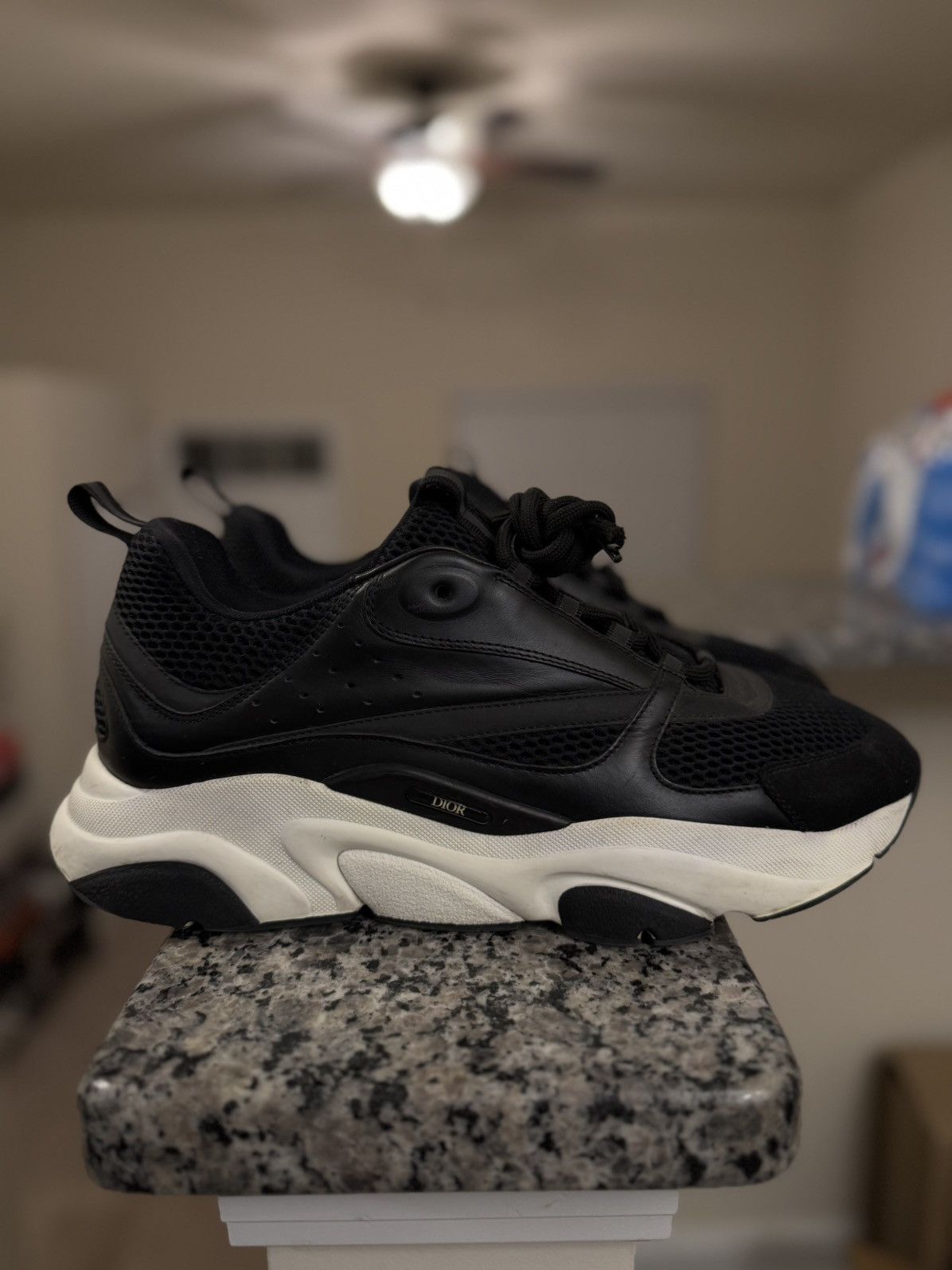 Dior Size 47EU/14US - Dior B22 Black White (Discontinued) Size US 14 / EU 47 - 1 Thumbnail