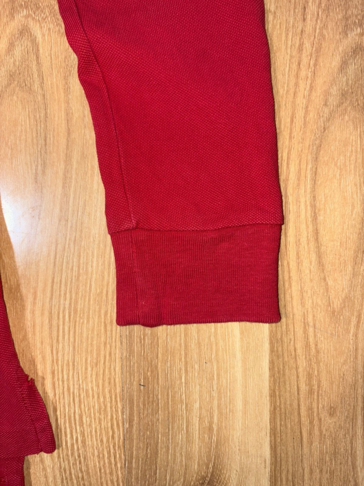 Polo Ralph Lauren Polo RL Red Long Sleeve Polo USA Flag Patch kids M (10-12) Size US XXS / EU 40 - 5 Thumbnail