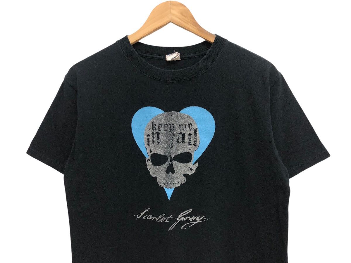 Anvil × Band Tees × Vintage RARE 🔥 SCARLET GREY KEEP ME IN JAIL POP ROCK BAND TEE Size US M / EU 48-50 / 2 - 3 Thumbnail
