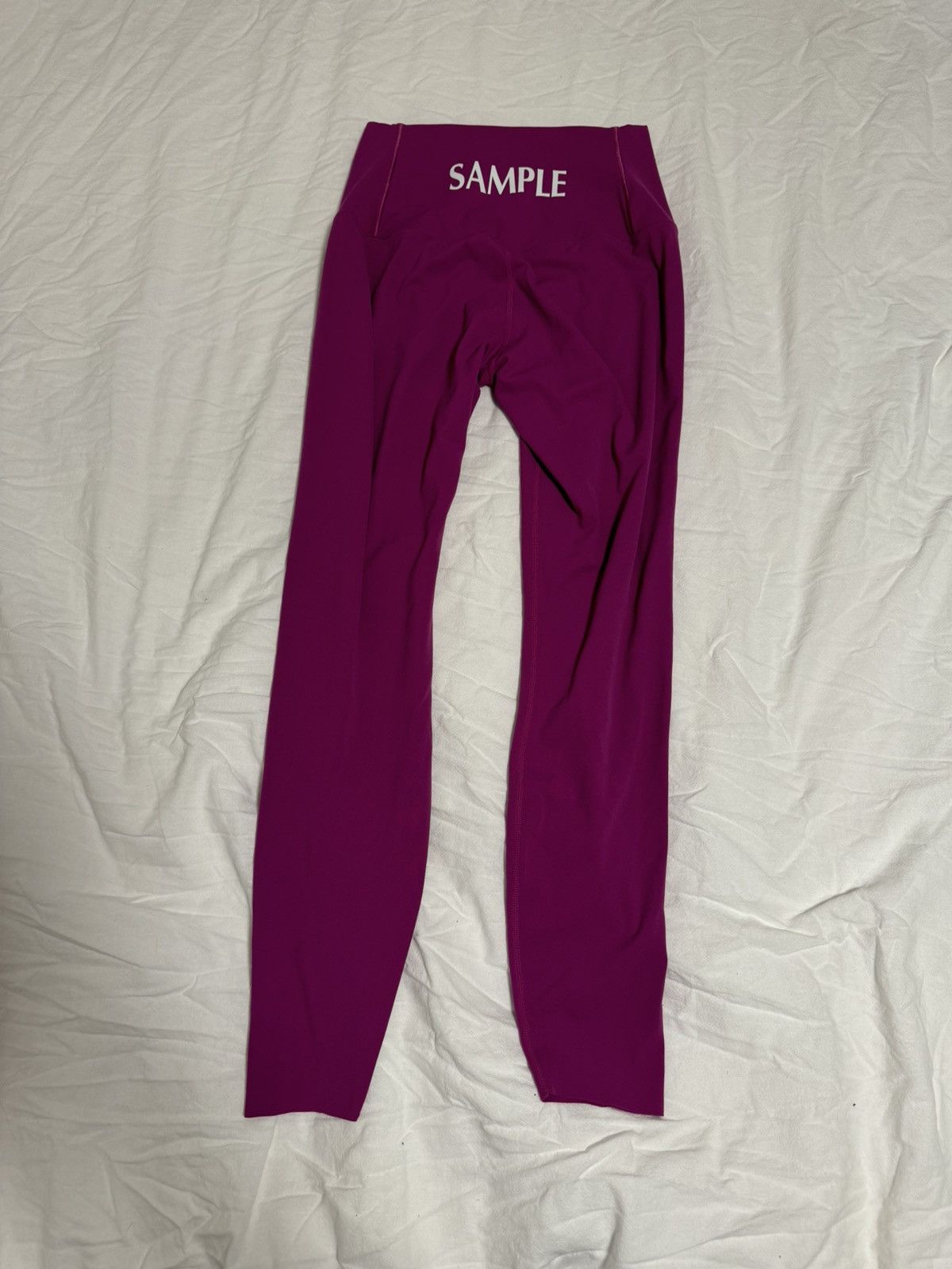 Nike Sample Nike Zenvy Rib High-Waisted 7/8 Leggings Size S Small Size 32" / US 10 / IT 46 - 3 Thumbnail