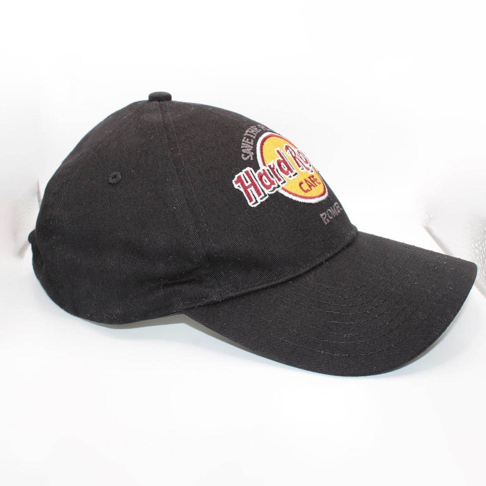 Hard Rock Cafe Black Vintage Hard Rock Cafe Rome Hat Size ONE SIZE - 2 Thumbnail