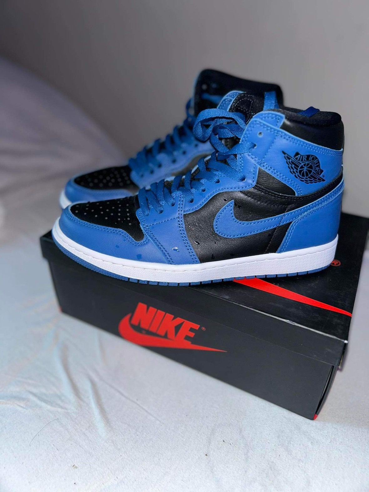 Jordan Brand × Nike Jordan 1 High Marina blue Size US 9 / EU 42 - 4 Thumbnail