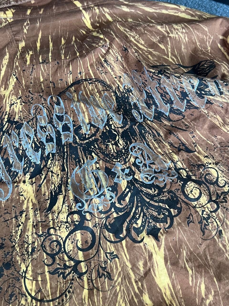 Affliction Y2K Affliction Style Skull Logo Grunge Shirt Size US M / EU 48-50 / 2 - 8 Thumbnail
