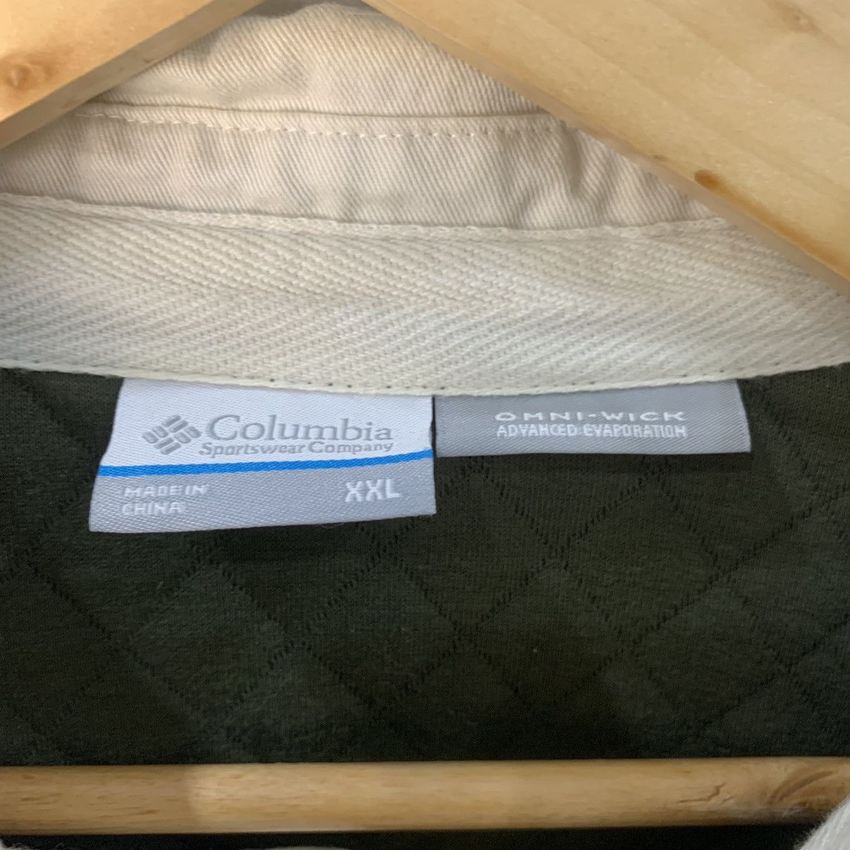 Columbia × Vintage Vintage Columbia olive green sweater sweatshirt Size US M / EU 48-50 / 2 - 3 Thumbnail