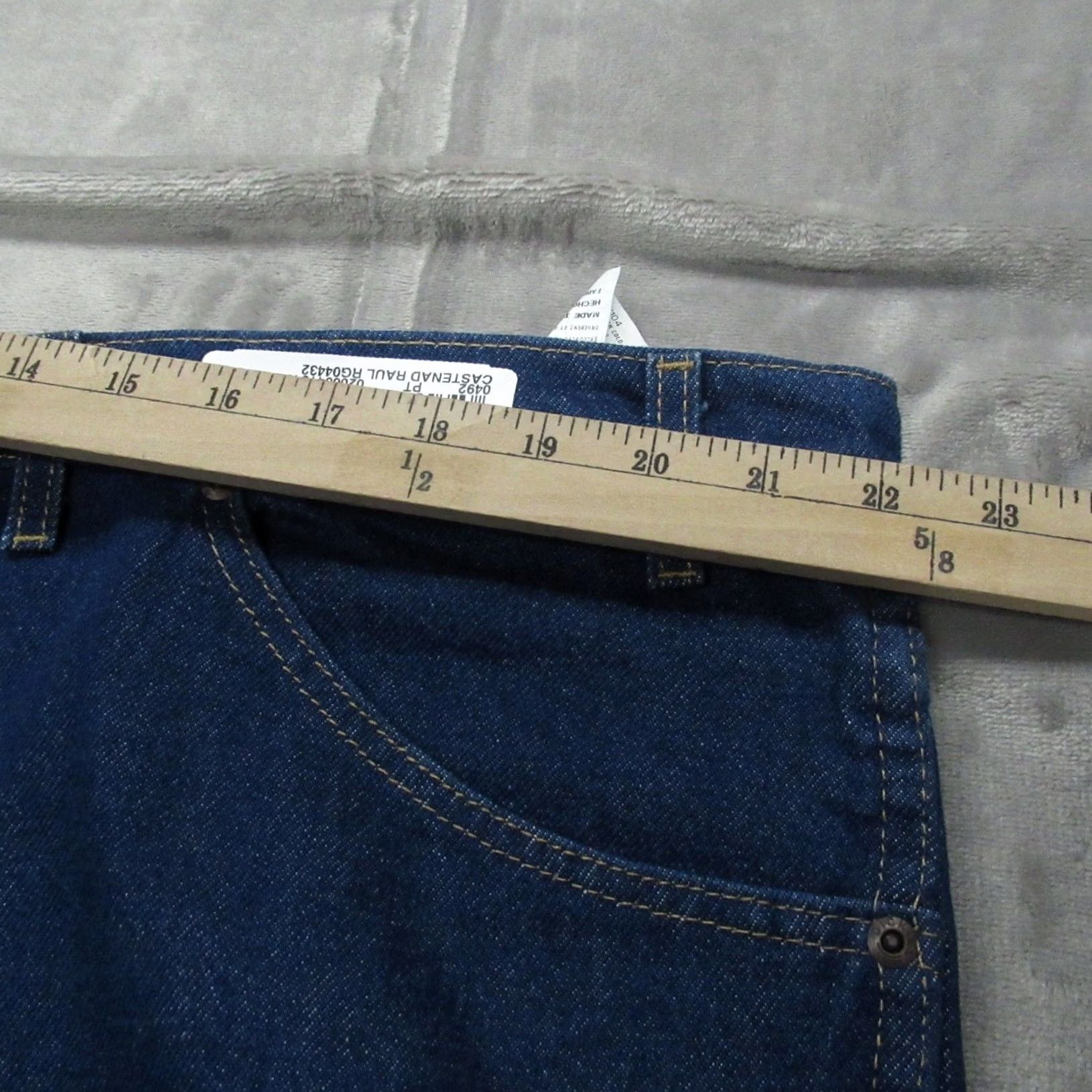 Dickies Dickies Jeans Men 44x32 Blue Straight Boot Rugged Work Relaxed Construction NEW Size US 44 / EU 60 - 5 Thumbnail