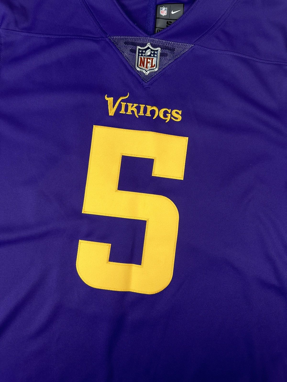 Nike Nike NFL Minnesota Vikings Bridgewater #5 Jersey Size US S / EU 44-46 / 1 - 7 Thumbnail