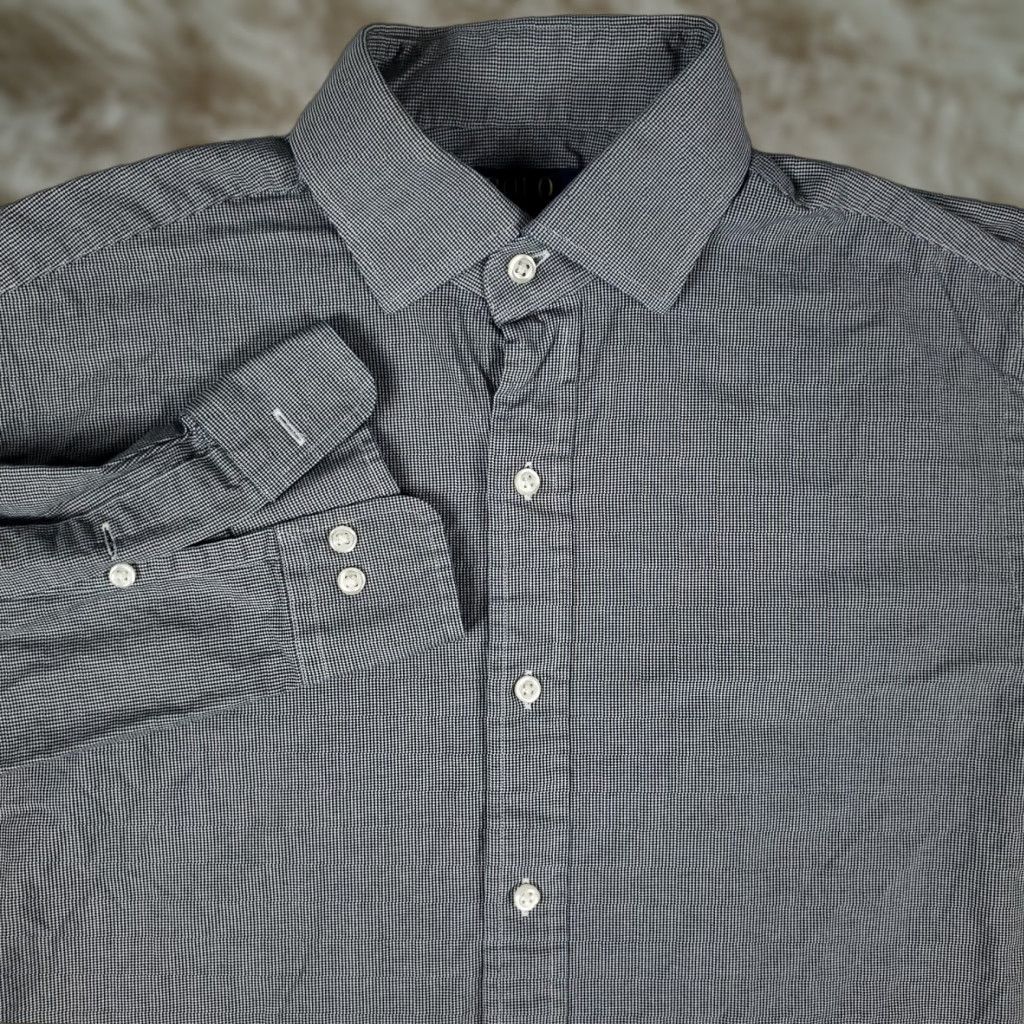 Ralph Lauren Ralph Lauren Shirt Mens Blue Dress Button Up Long Sleeve Size 15 Size 40R - 1 Thumbnail