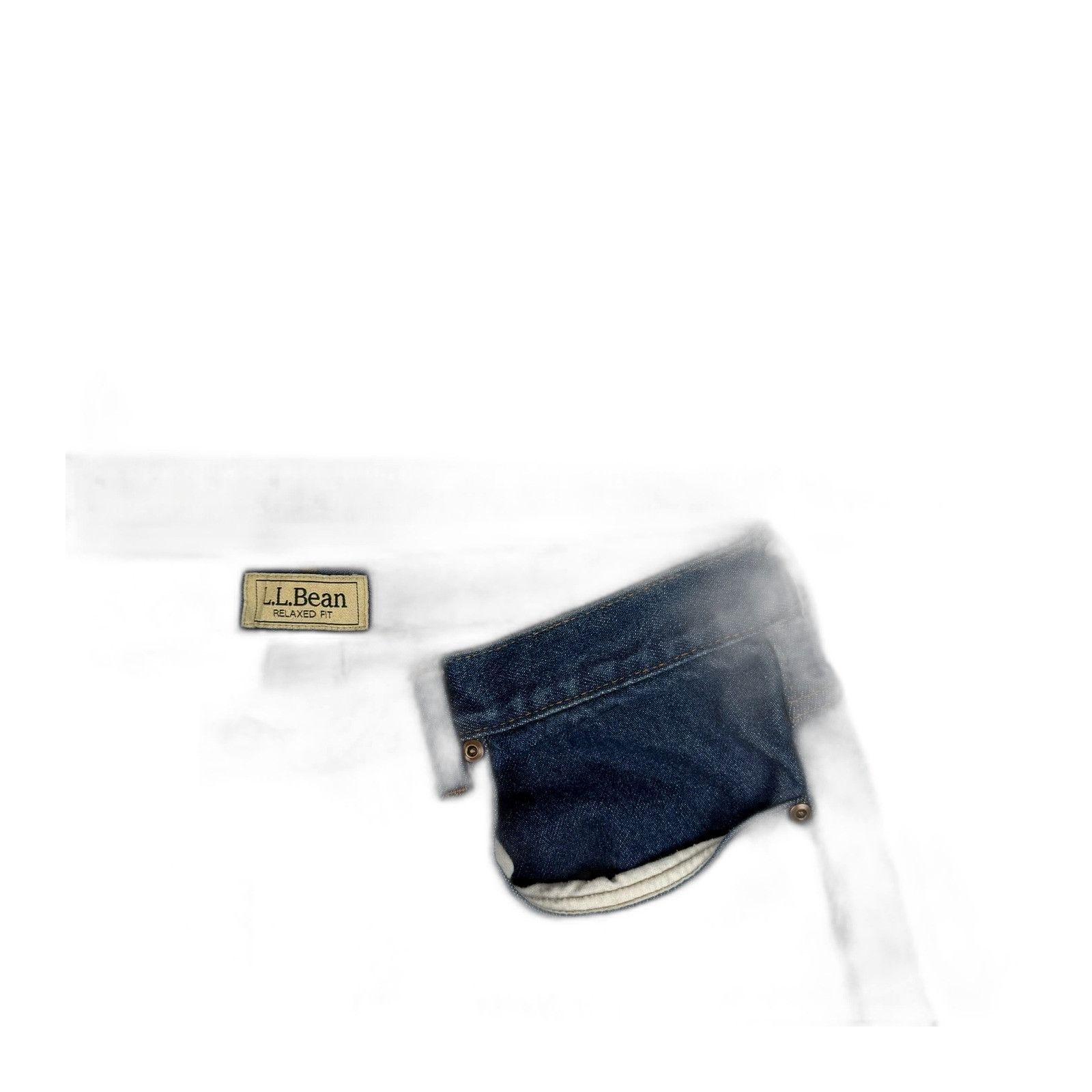 L.L. Bean L.L. Bean Blue Jeans Straight Leg Denim Classic Casual Mens Size US 38 / EU 54 - 2 Thumbnail