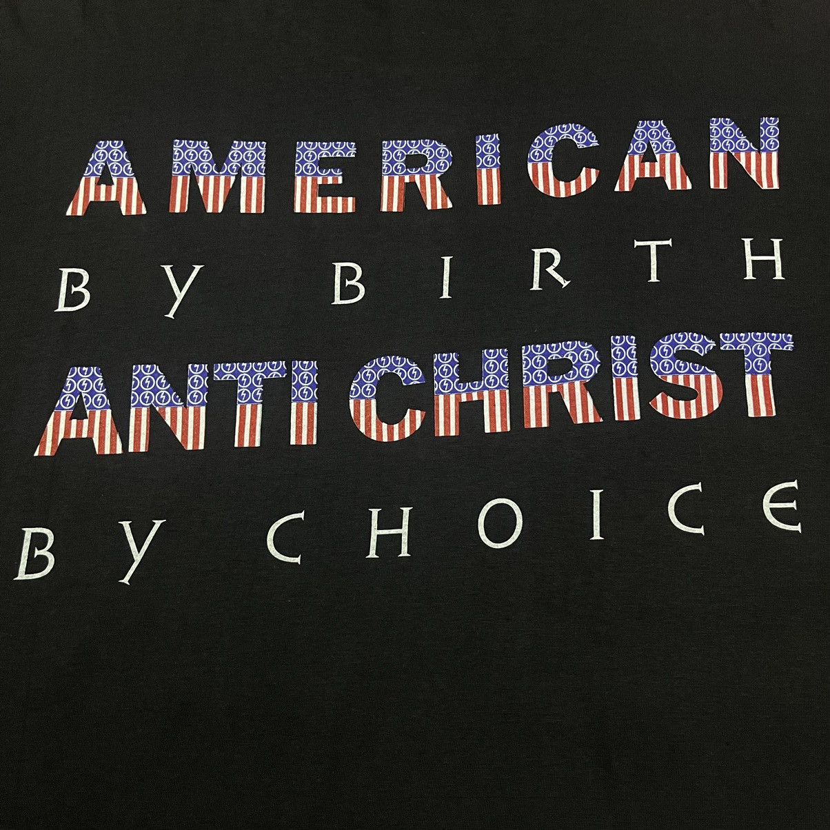 Band Tees Vintage 1997 Marilyn Manson American Antichrist T Shirt Size US L / EU 52-54 / 3 - 6 Thumbnail