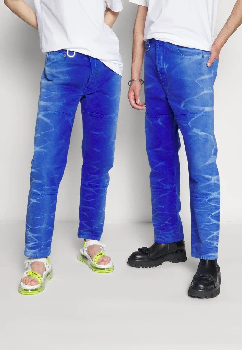 Etudes !DS! SS22 Etudes X Yves Klein Corner Edition Denim Pants Size 32" / US 10 / IT 46 - 1 Thumbnail