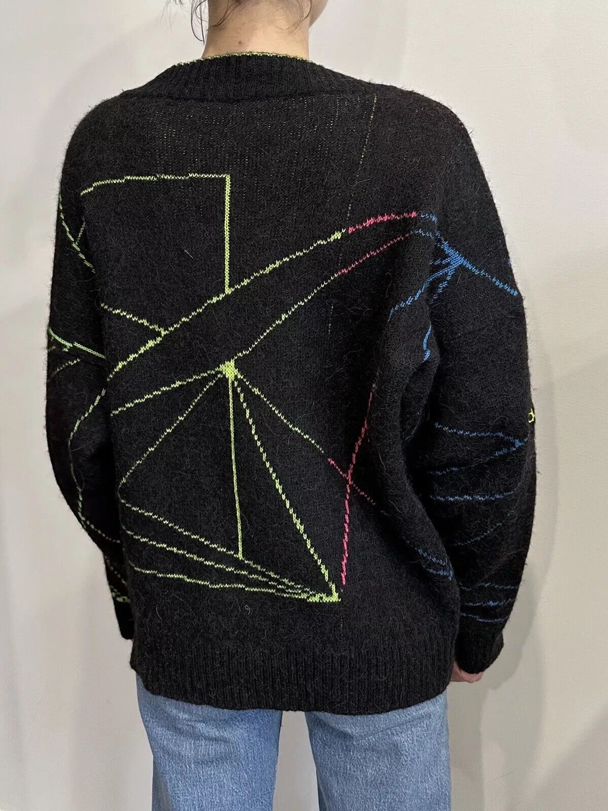 Adidas VINTAGE 80s ADIDAS WOOL CARDIGAN SWEATER WOMENS AUSTRIA Size M / US 6-8 / IT 42-44 - 4 Thumbnail