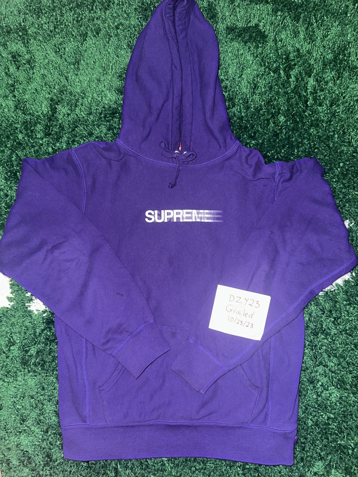 Supreme Supreme Motion Logo Hooded Sweatshirt (SS20) Size US M / EU 48-50 / 2 - 2 Thumbnail