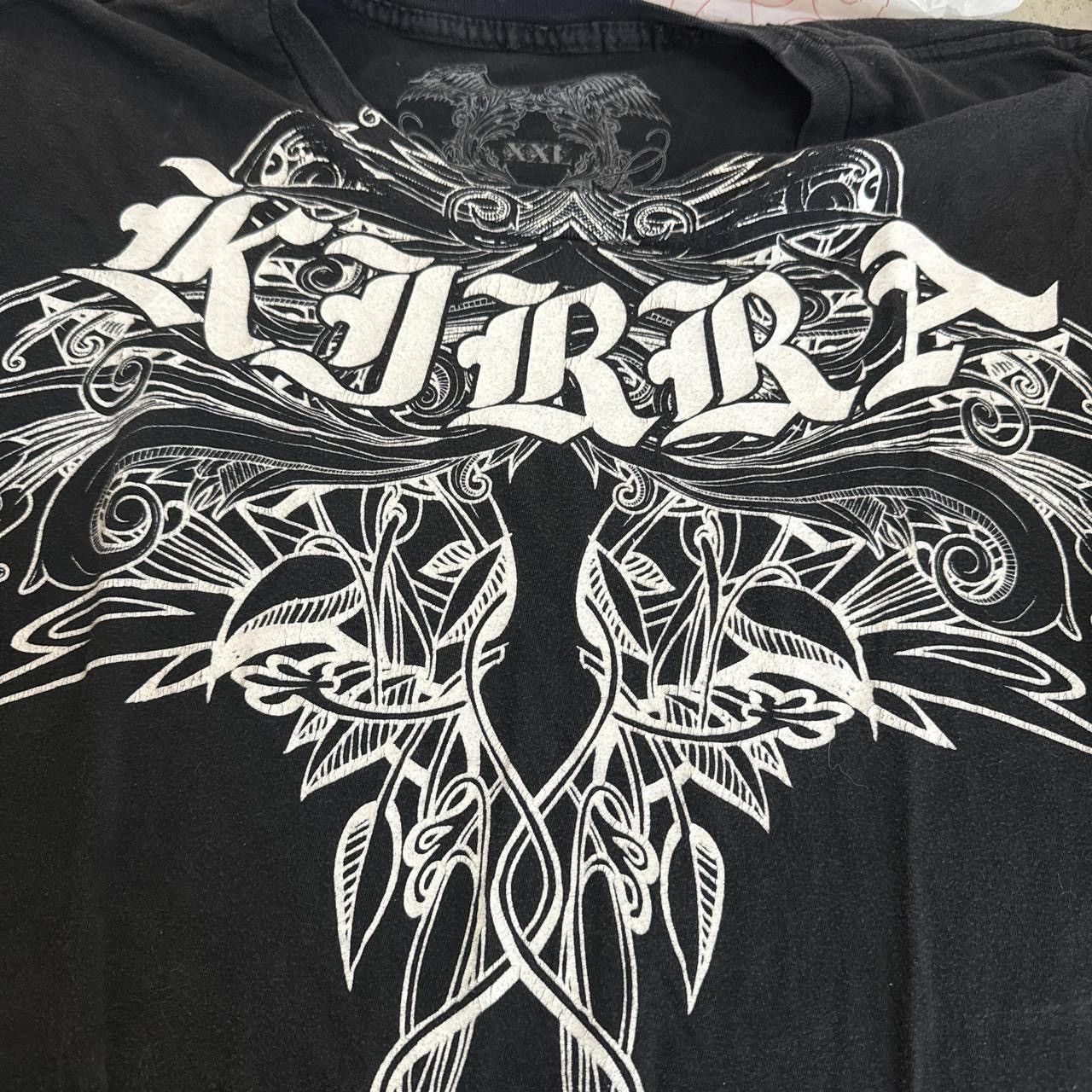 Kirra Vintage Kirra Y2K Mall Goth Tribal Grunge T-shirt Black XXL Size US XXL / EU 58 / 5 - 5 Thumbnail