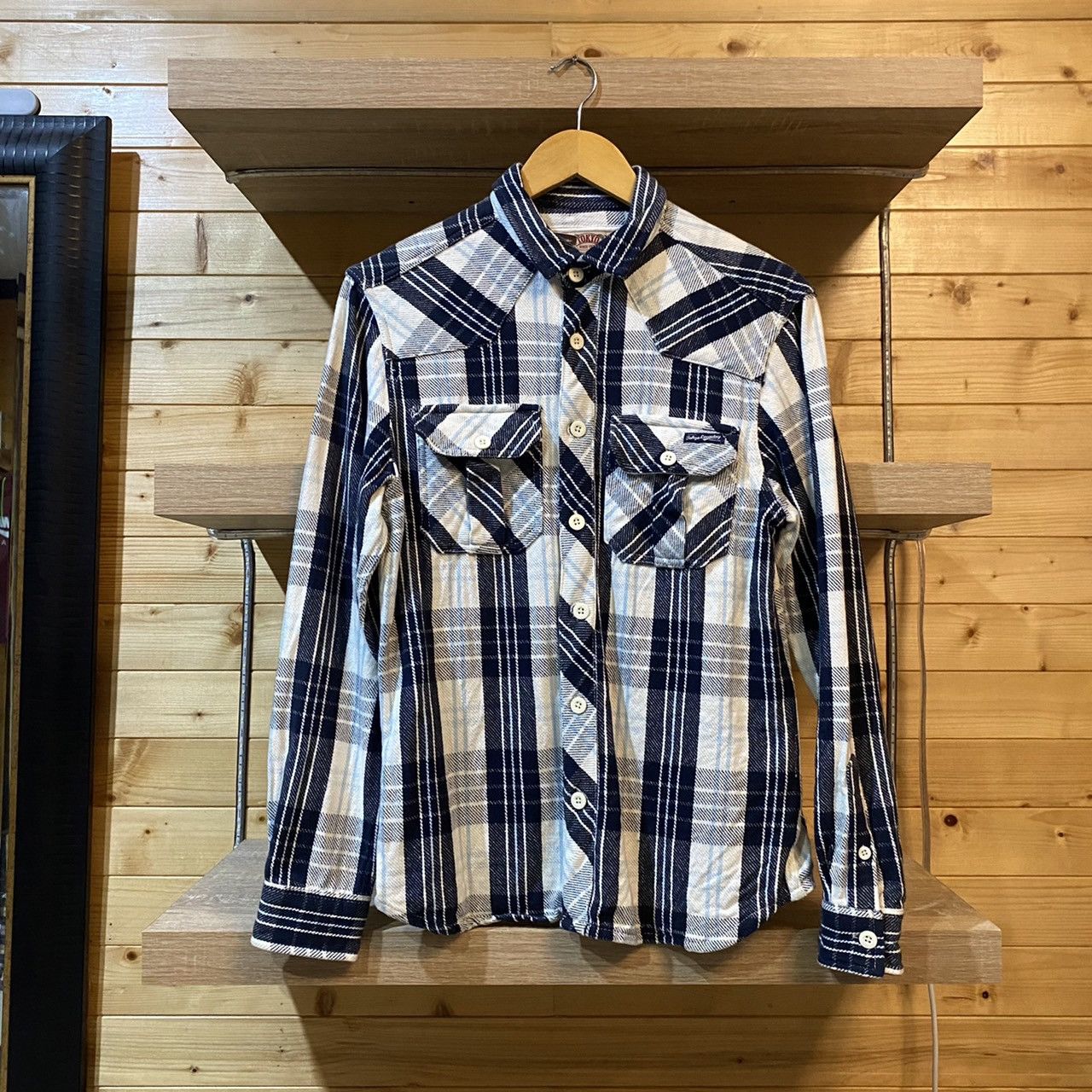 Japanese Brand tokyo laundry flannel shirt Size US M / EU 48-50 / 2 - 1 Thumbnail
