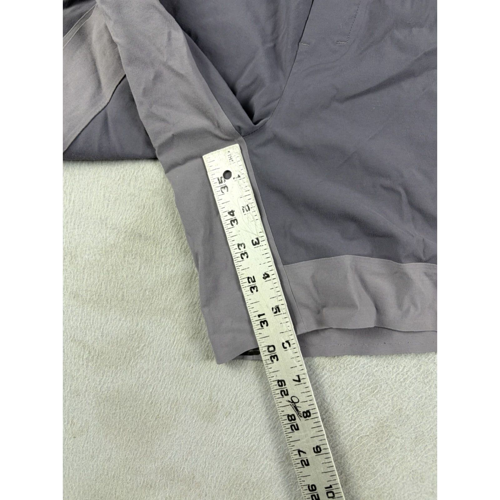 Lululemon Lululemon Shorts Men M Gray 6” Inseam Performance Gym Stretch Athletic Activewear Mens Regular Polyester Size US 31 - 7 Thumbnail