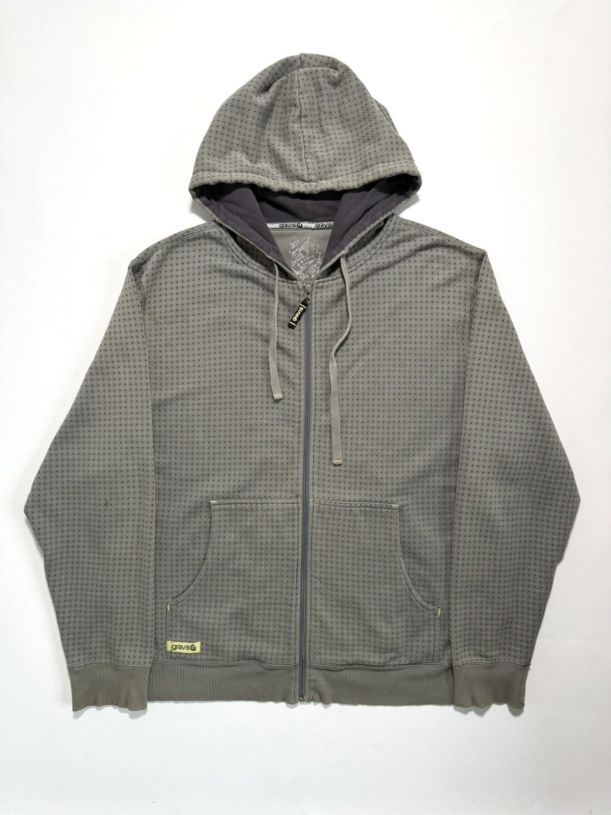 Gravis 🌀Gravis Dotted Zip Up Hoodie Size US L / EU 52-54 / 3 - 1 Thumbnail