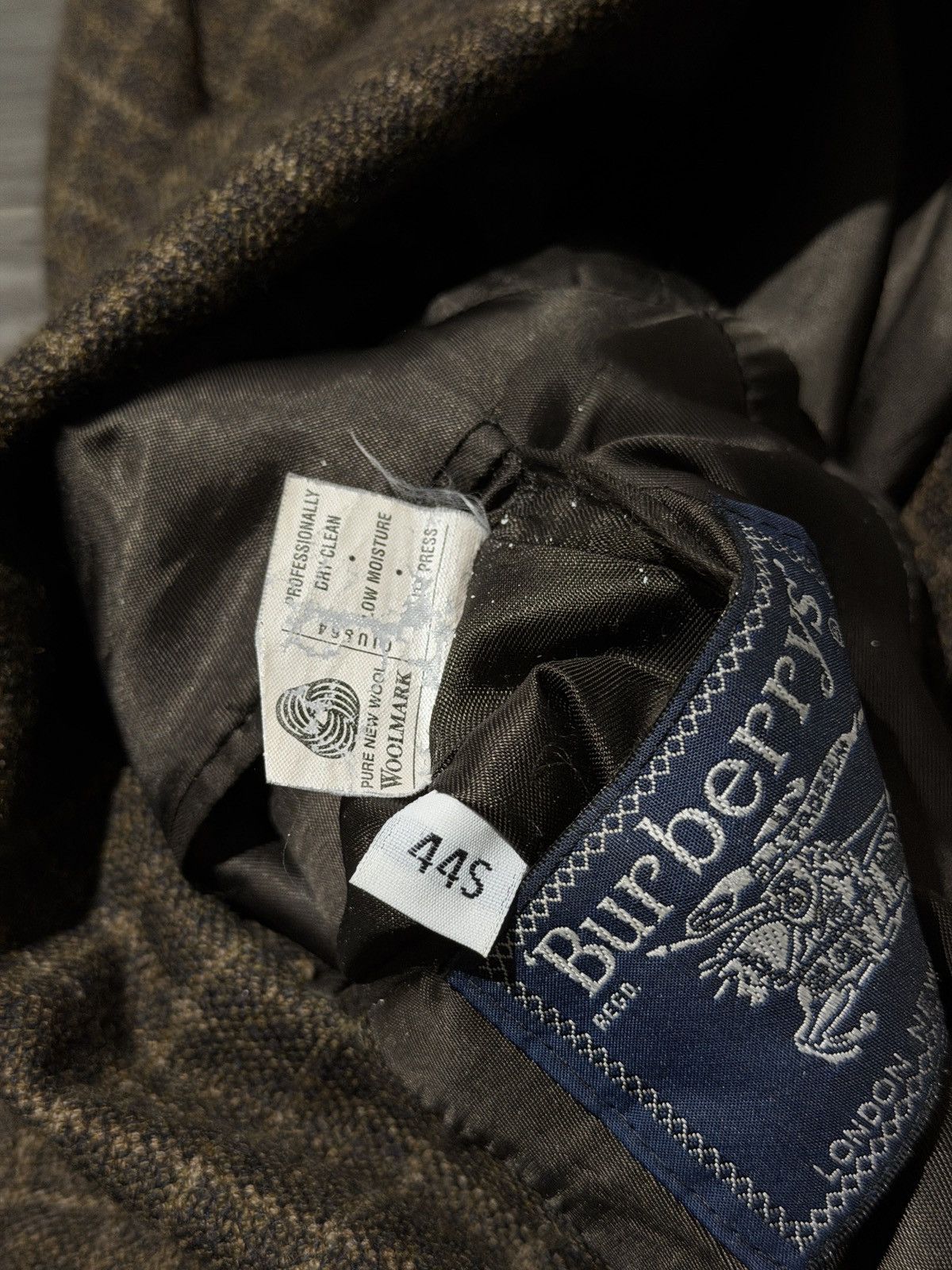 Burberry Burberrys Vintage Blazer Size 44S - 5 Thumbnail