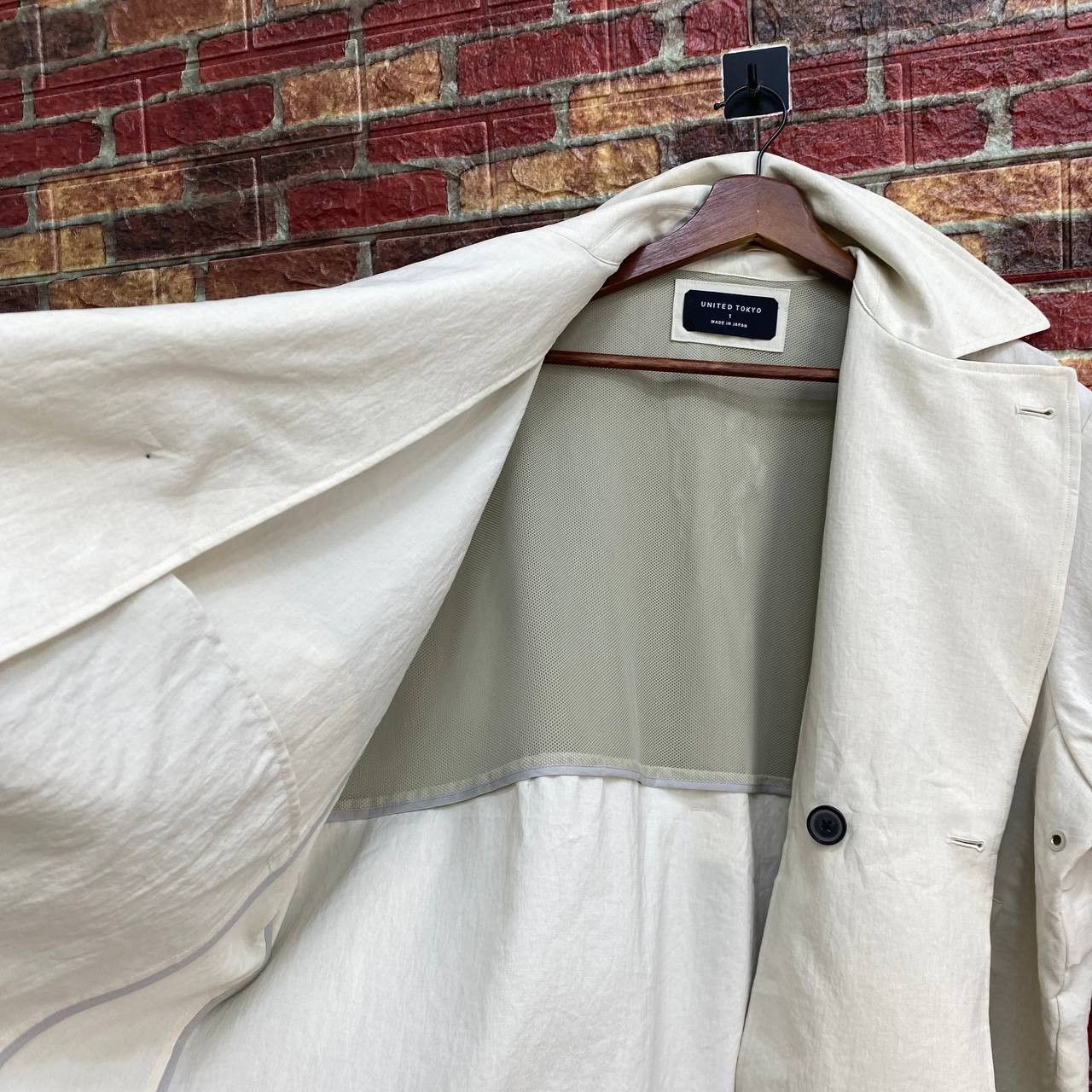 Japanese Brand United Tokyo Asymmetrical Spider Baggy Minimalist Jacket Size US S / EU 44-46 / 1 - 8 Thumbnail