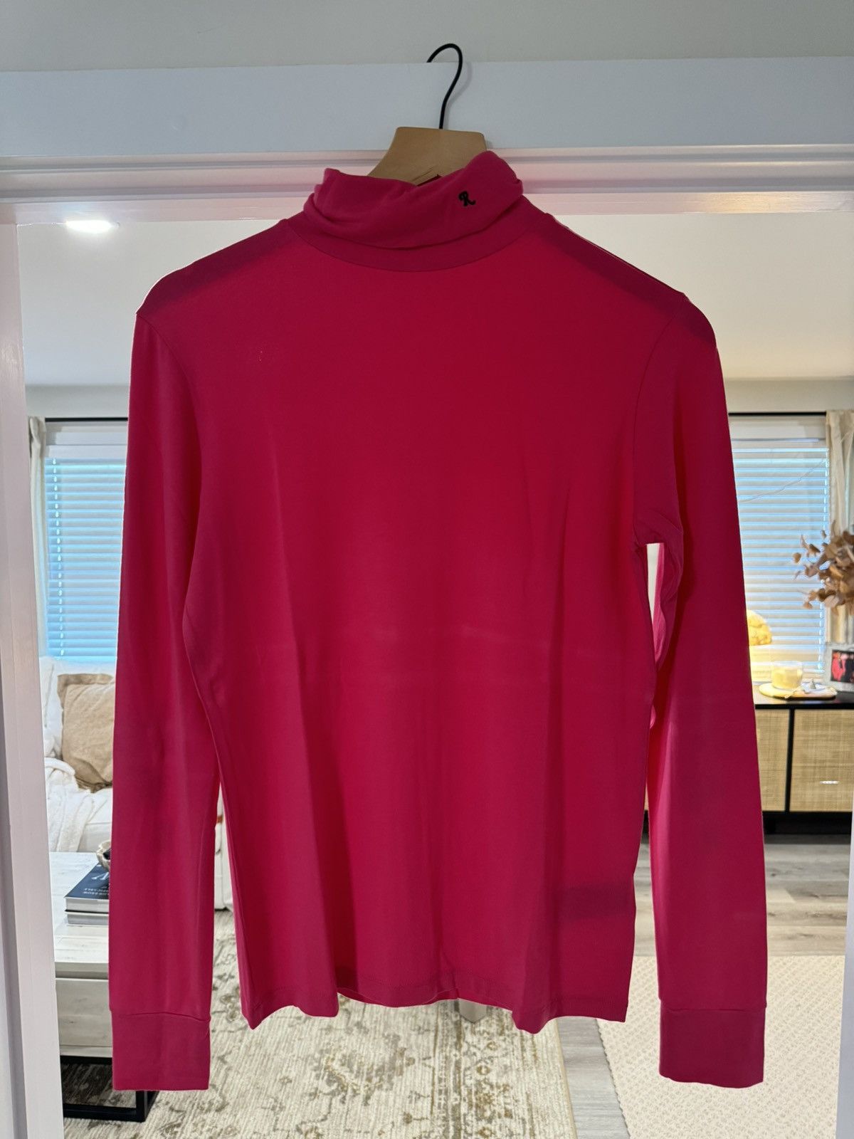 Raf simons red turtleneck deals