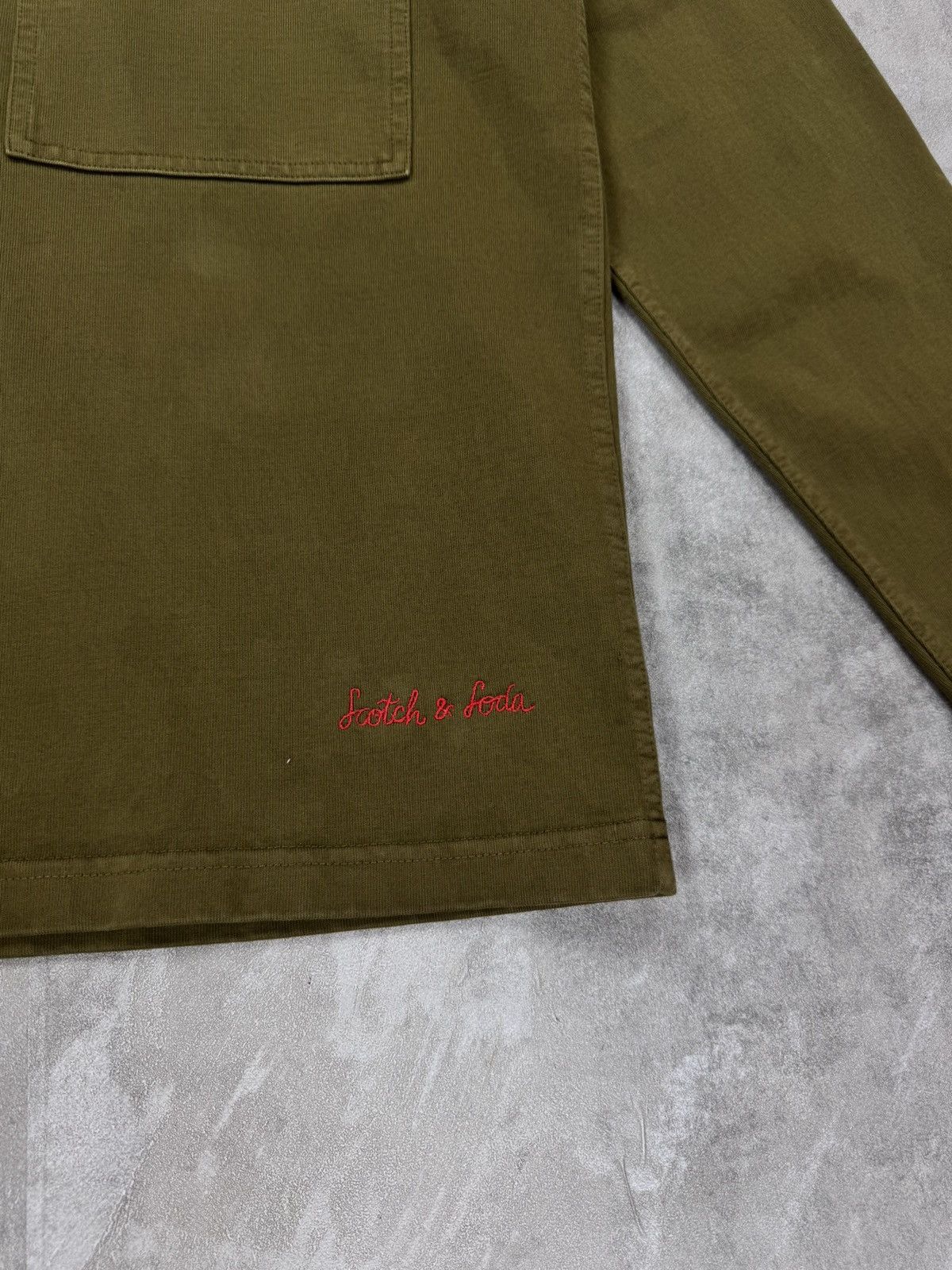 Scotch & Soda Scotch Soda A31 Inbetween Jacket military hooded Army Anorak Size US L / EU 52-54 / 3 - 7 Thumbnail