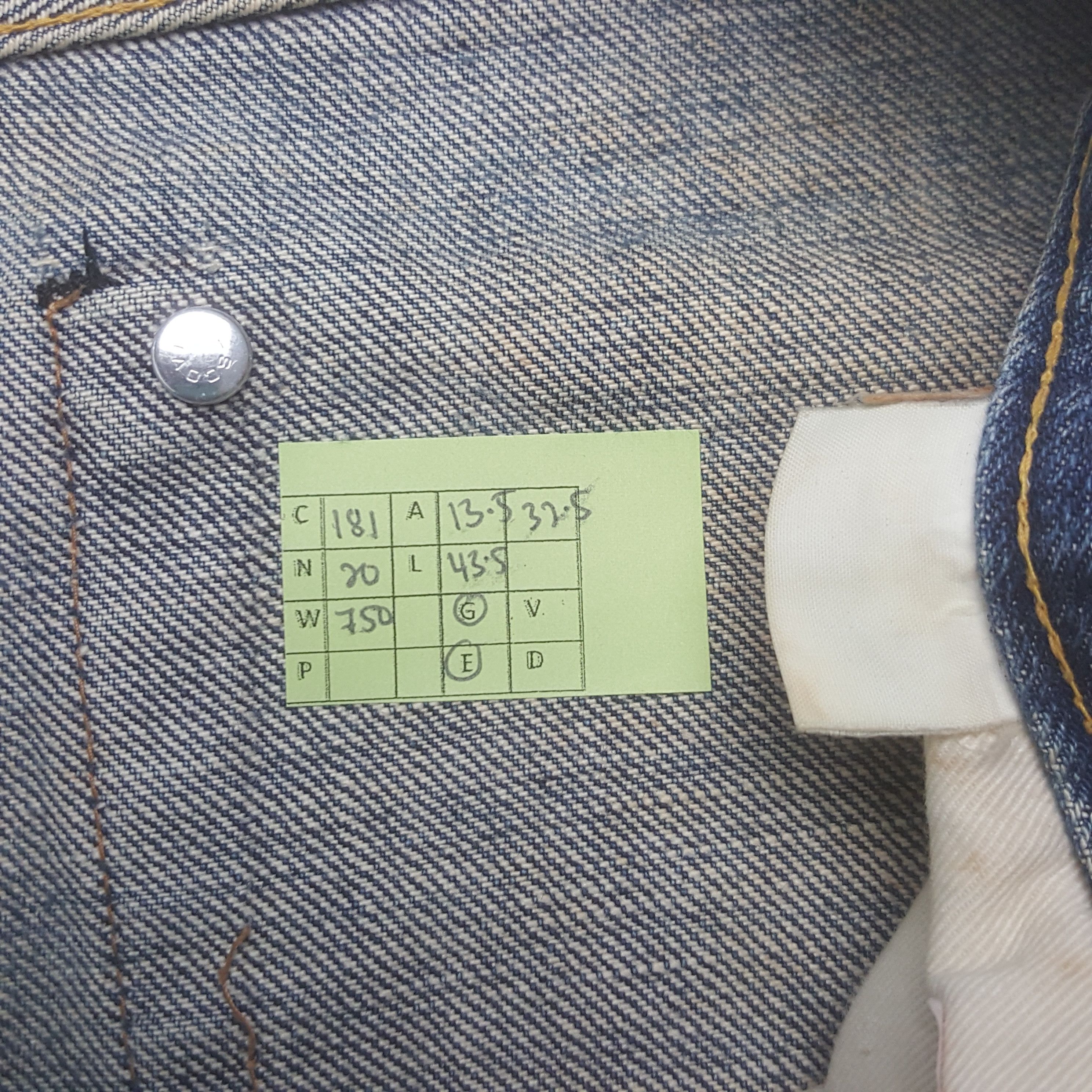 Evisu Vintage Evis Japanese Brand Daicock Custom Art Denim Jeans Size US 27 - 8 Thumbnail