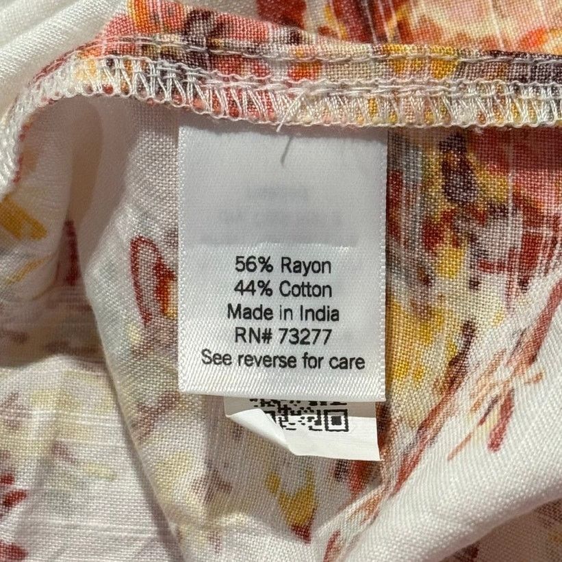 Lauren Conrad Lauren Conrad Maxi Skirt Floral Tiered Flowy XL Cottagecore Size 37" - 4 Thumbnail