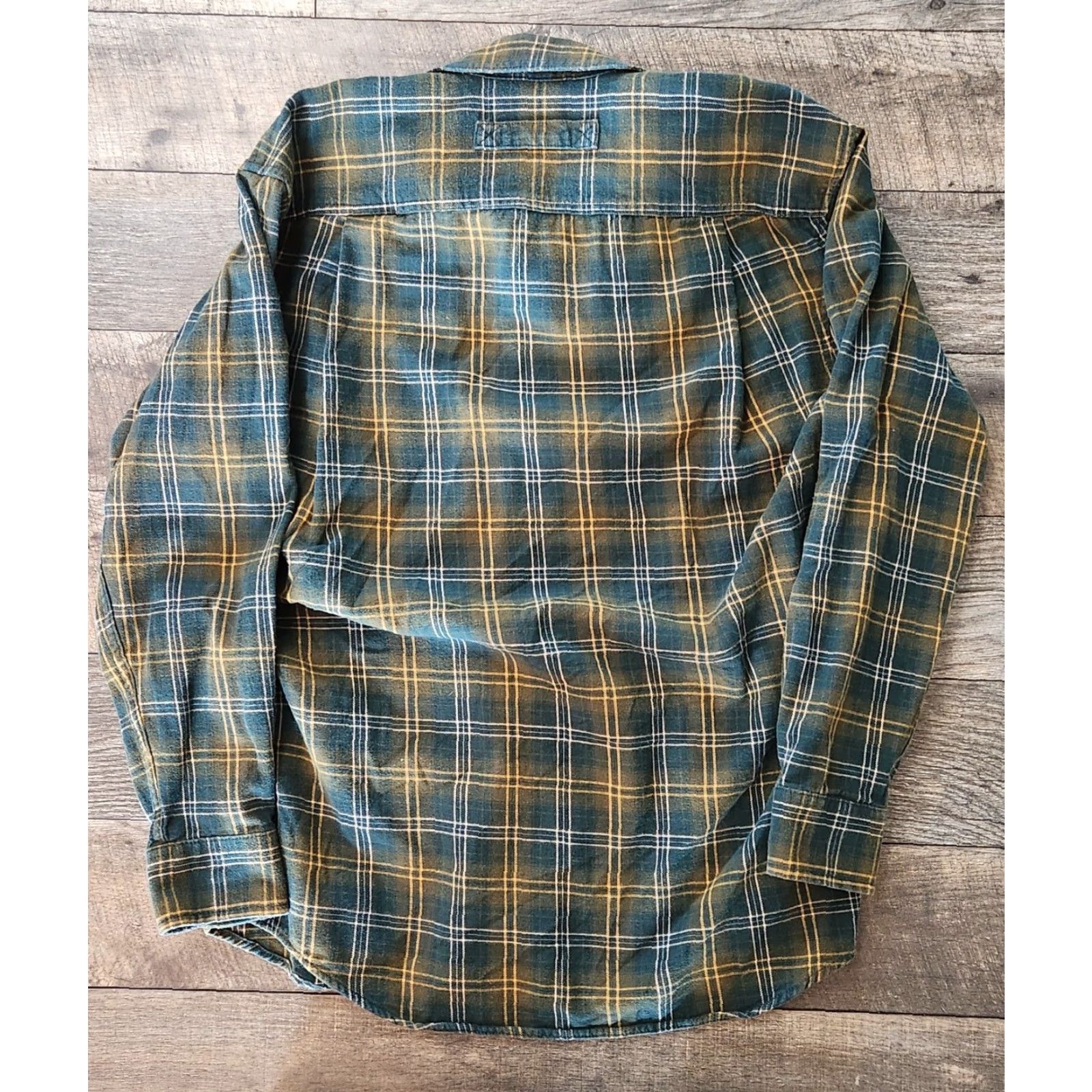 Vintage Duluth Flannel Shirt Men’s Sm Green Plaid Long Sleeve Lot Of 2 Button-Up Regular Cotton 24” Sleeve Mens Size US S / EU 44-46 / 1 - 6 Thumbnail