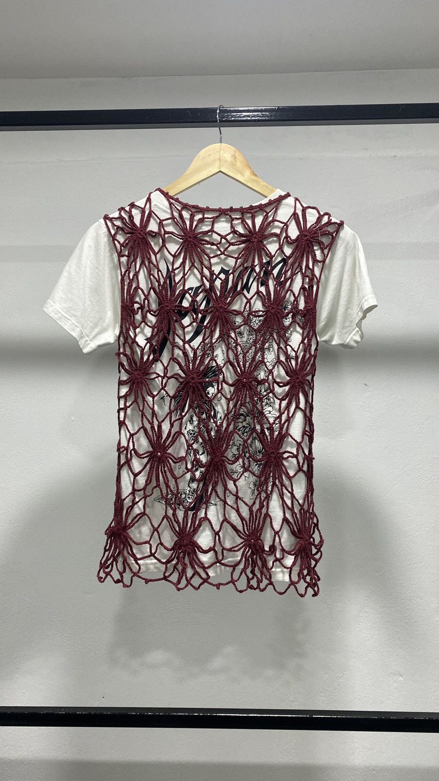 Japanese Brand 🚨FINAL DROP🚨 Fishnet Mesh Knit Punk Top Size S / US 4 / IT 40 - 4 Thumbnail