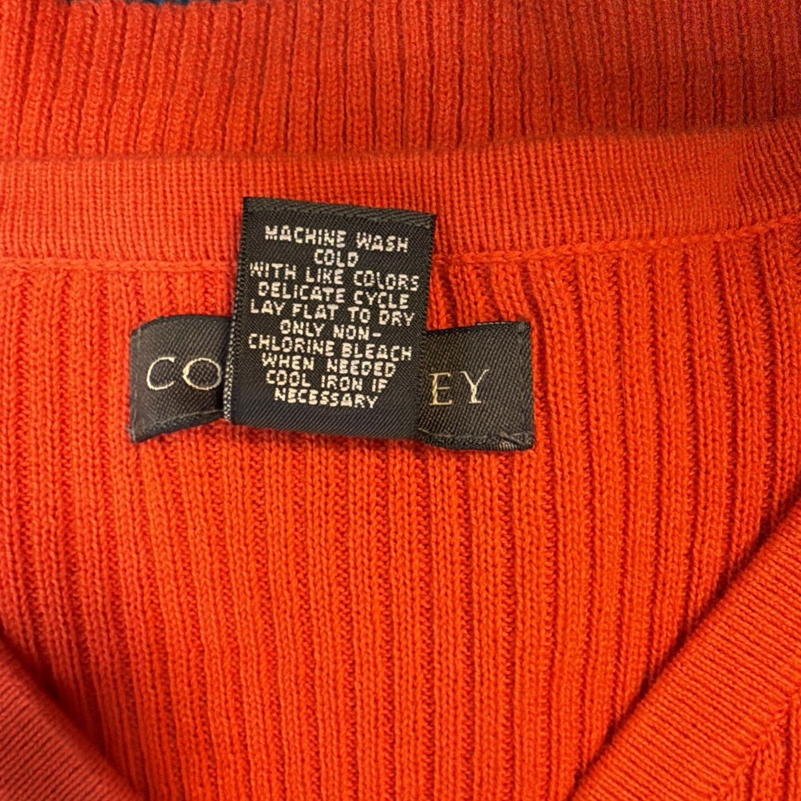 Other COPPER KEY size L Button-up Sweater V-Neck Stretch ORANGE Size L / US 10 / IT 46 - 9 Thumbnail