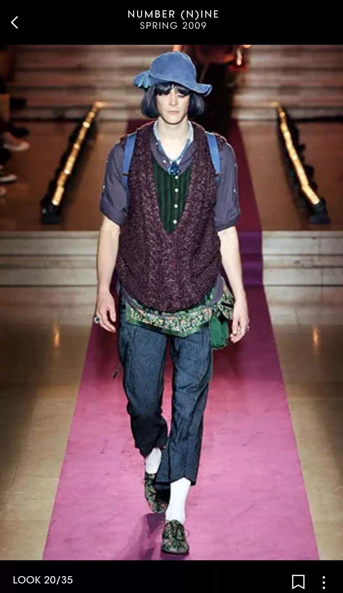 Number (N)ine Number (N)ine 2009SS Brian Jones Tapered Trousers Size 2 Size US 32 / EU 48 - 2 Thumbnail