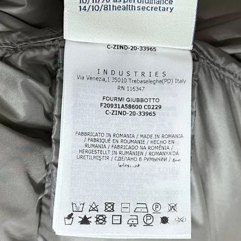 Moncler Moncler Fourmi Gray Hooded Down Coat 1 Size S / US 4 / IT 40 - 6 Thumbnail