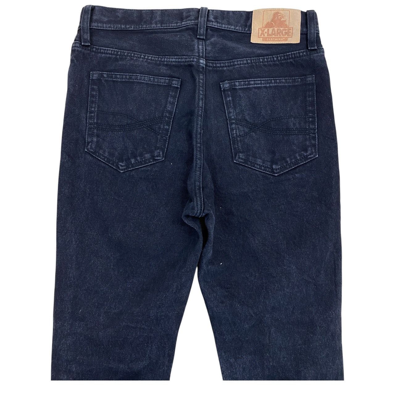 Xlarge Black Japanese X-Large Distress Style Jeans Size US 31 - 4 Thumbnail