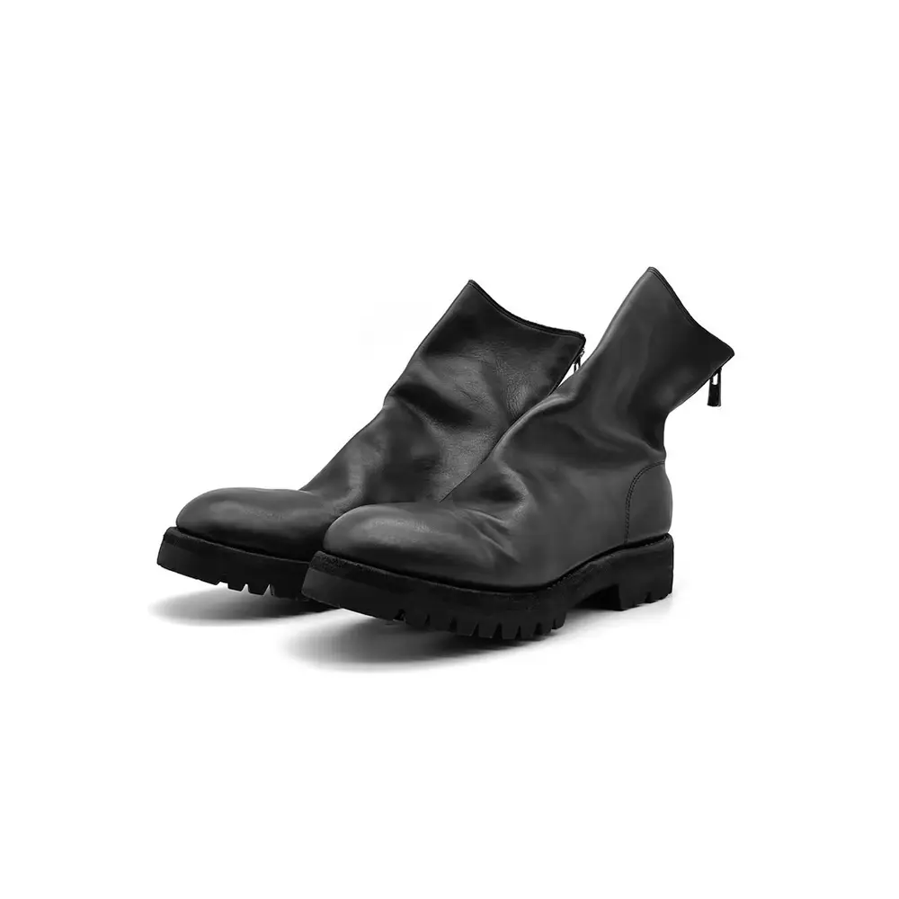 Guidi GUIDI 796V Horse Full Grain Back Zip Boots Size US 7 / EU 40 - 2 Thumbnail