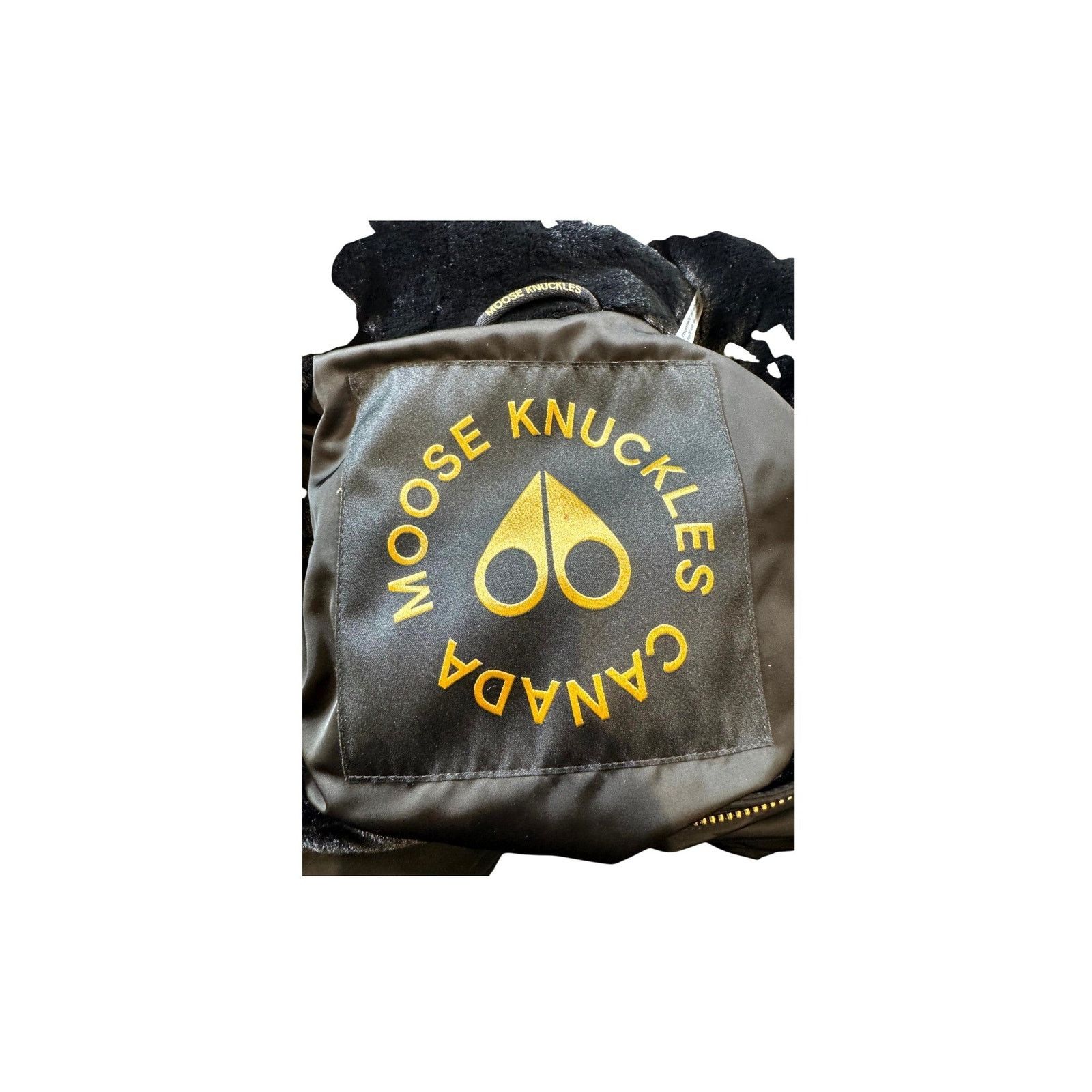Moose Knuckles Moose Knuckles "Sterling St Parka" Black & Gold Jacket Size M / US 6-8 / IT 42-44 - 5 Thumbnail