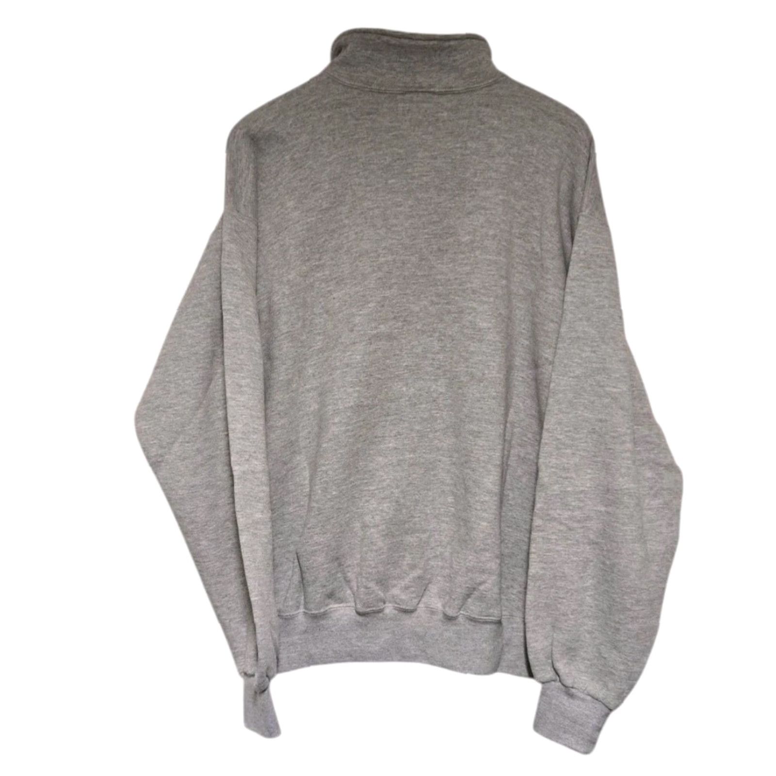 Russell Athletic VINTAGE Russell Athletic Sweatshirt Quarter Zip USA Made Large Gray Hazelton Area Cougars Men L Size US L / EU 52-54 / 3 - 3 Thumbnail