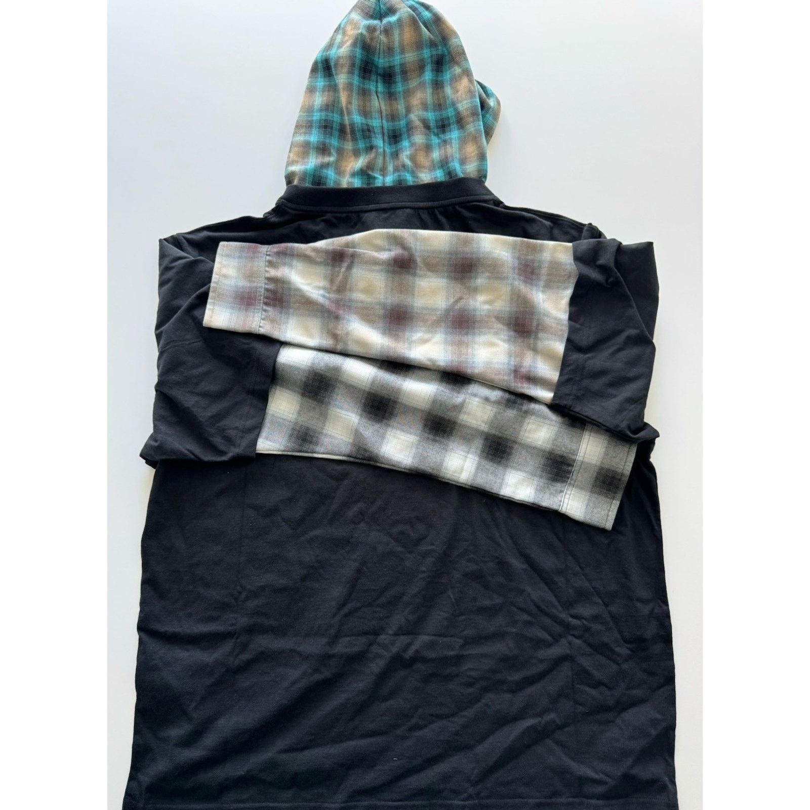 WE11DONE We11done Black Checkered Patch Long-Sleeved T Shirt XL NWT Size US S / EU 44-46 / 1 - 5 Thumbnail