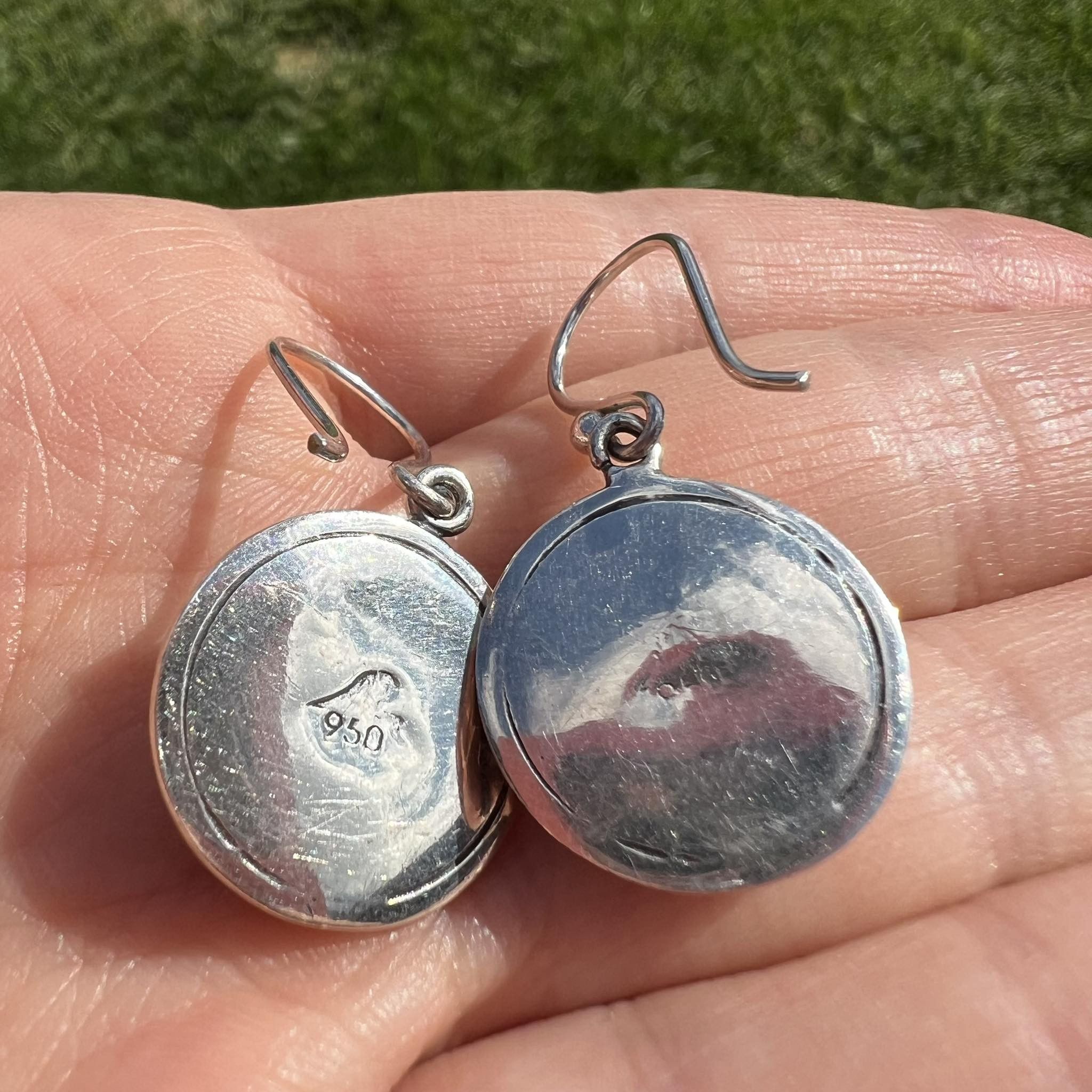 Vintage Taxco Dawn Vintage Sterling Silver 925 Earrings Hand Made Size ONE SIZE - 5 Thumbnail