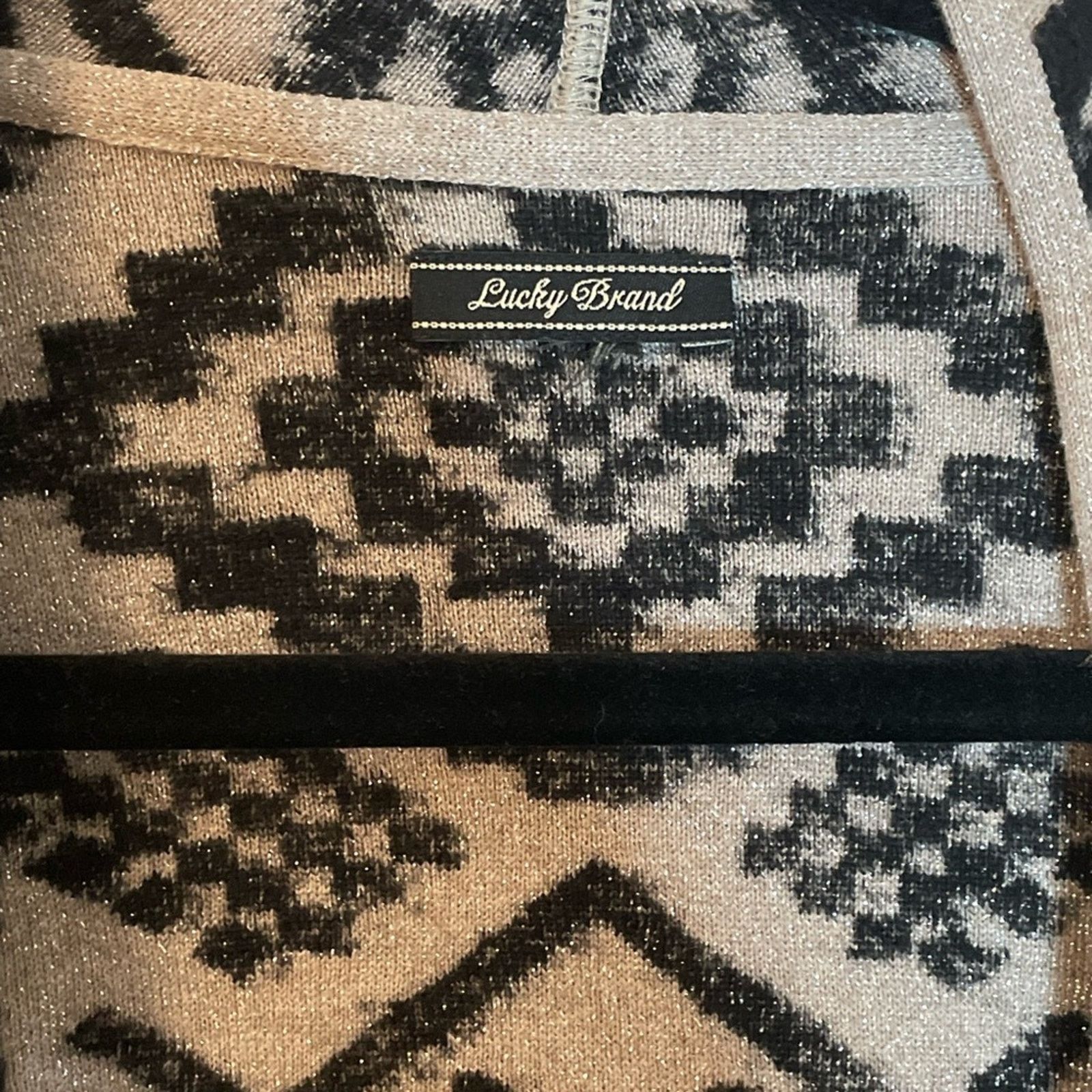 Lucky Brand Lucky Brand Open Style Drapey Sweater fits like a large. Size L / US 10 / IT 46 - 4 Thumbnail