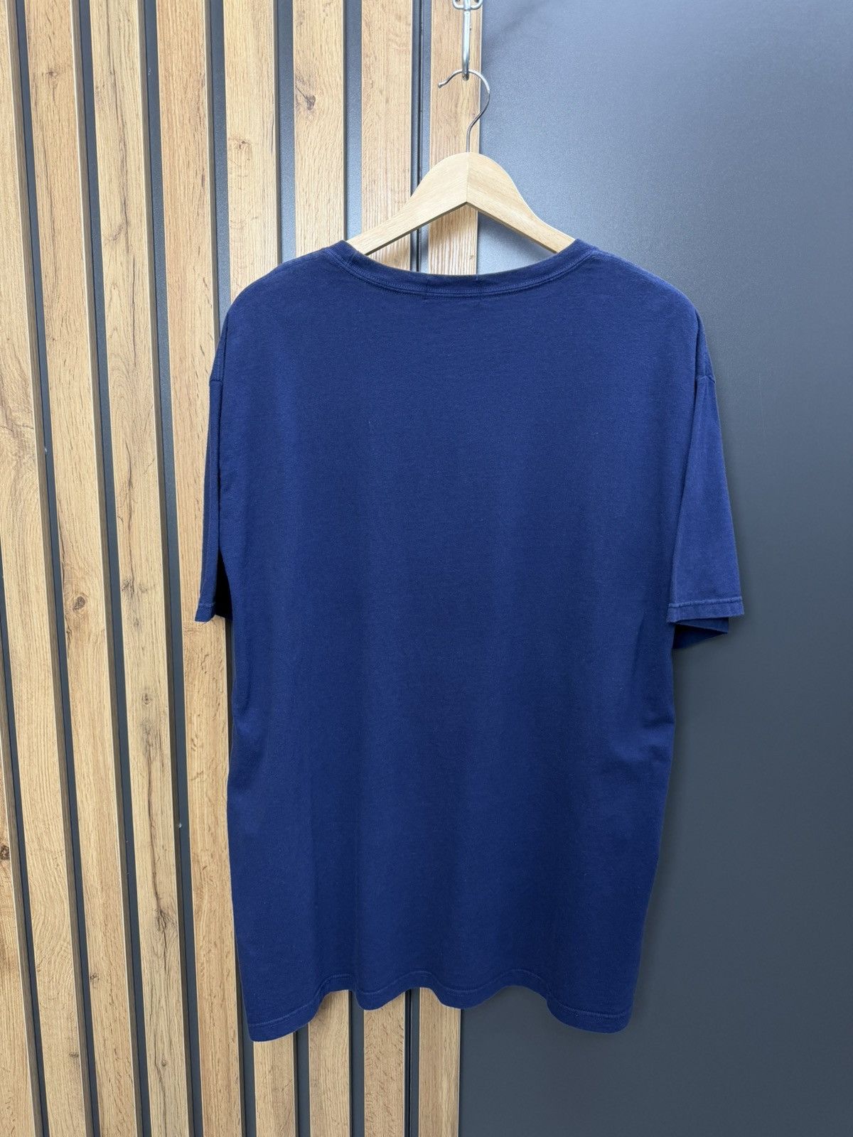 Polo Ralph Lauren Vintage Polo Ralph Lauren Eagle Logo T Shirt Navy Blue XL Size US XL / EU 56 / 4 - 8 Thumbnail