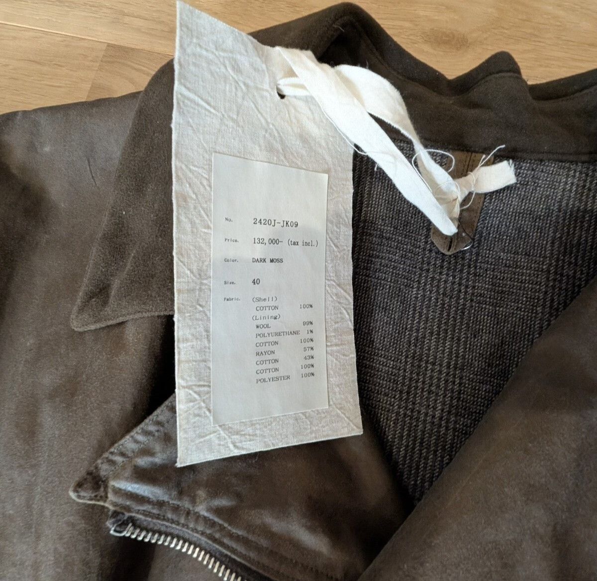 Old Joe OLD JOE Waxed Jacket 40(L) Size US XXS / EU 40 - 8 Thumbnail