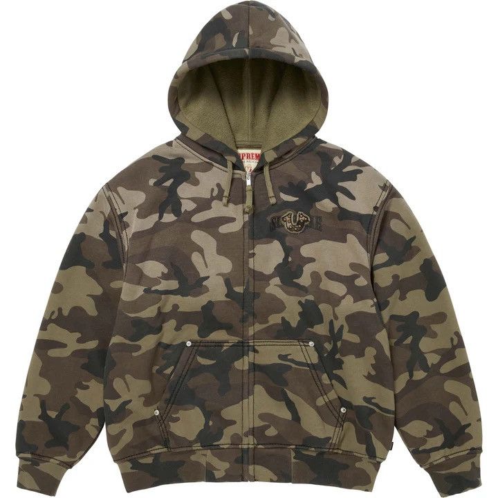 Supreme × True Religion Supreme True Religion Zip Up Camo Size US L / EU 52-54 / 3 - 1 Thumbnail