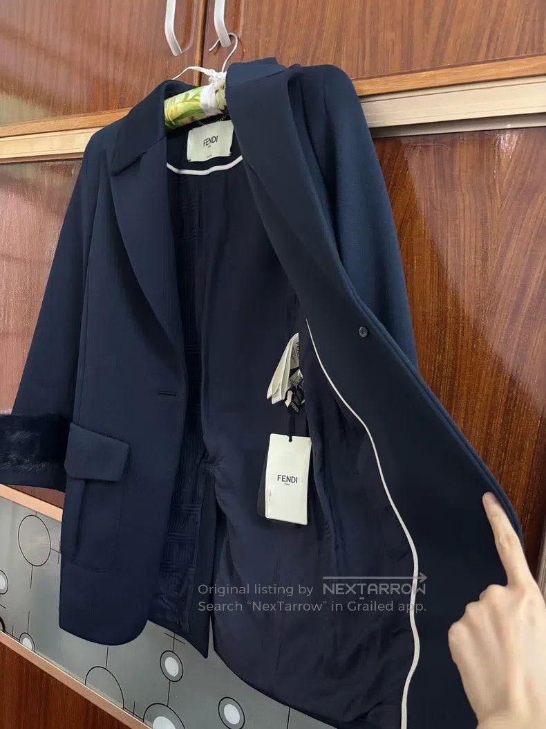 Fendi Fendi Women's suit jacket Size XXS / US 00 / IT 34 - 2 Thumbnail