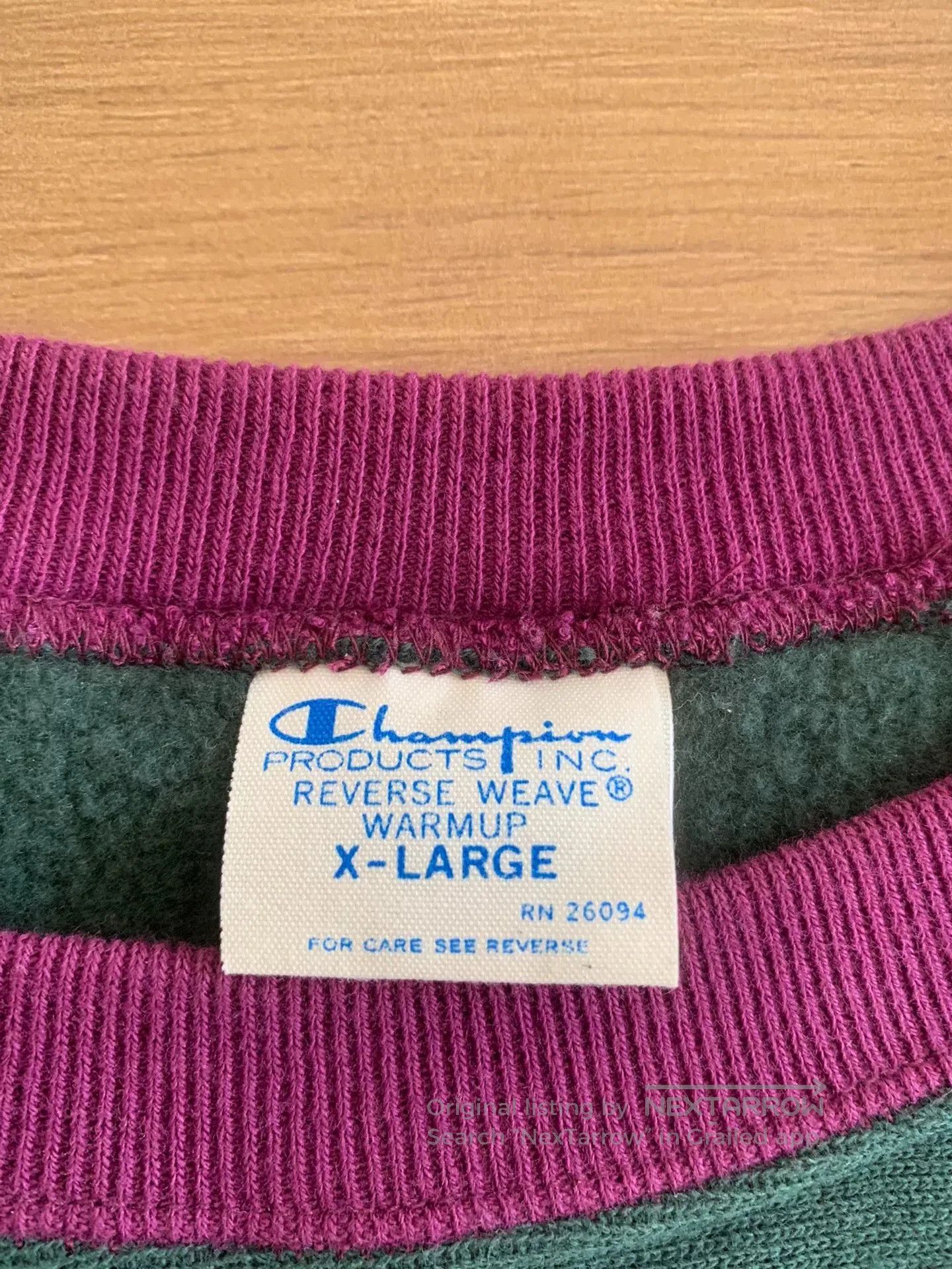 Champion champion color. Size US XL / EU 56 / 4 - 2 Thumbnail