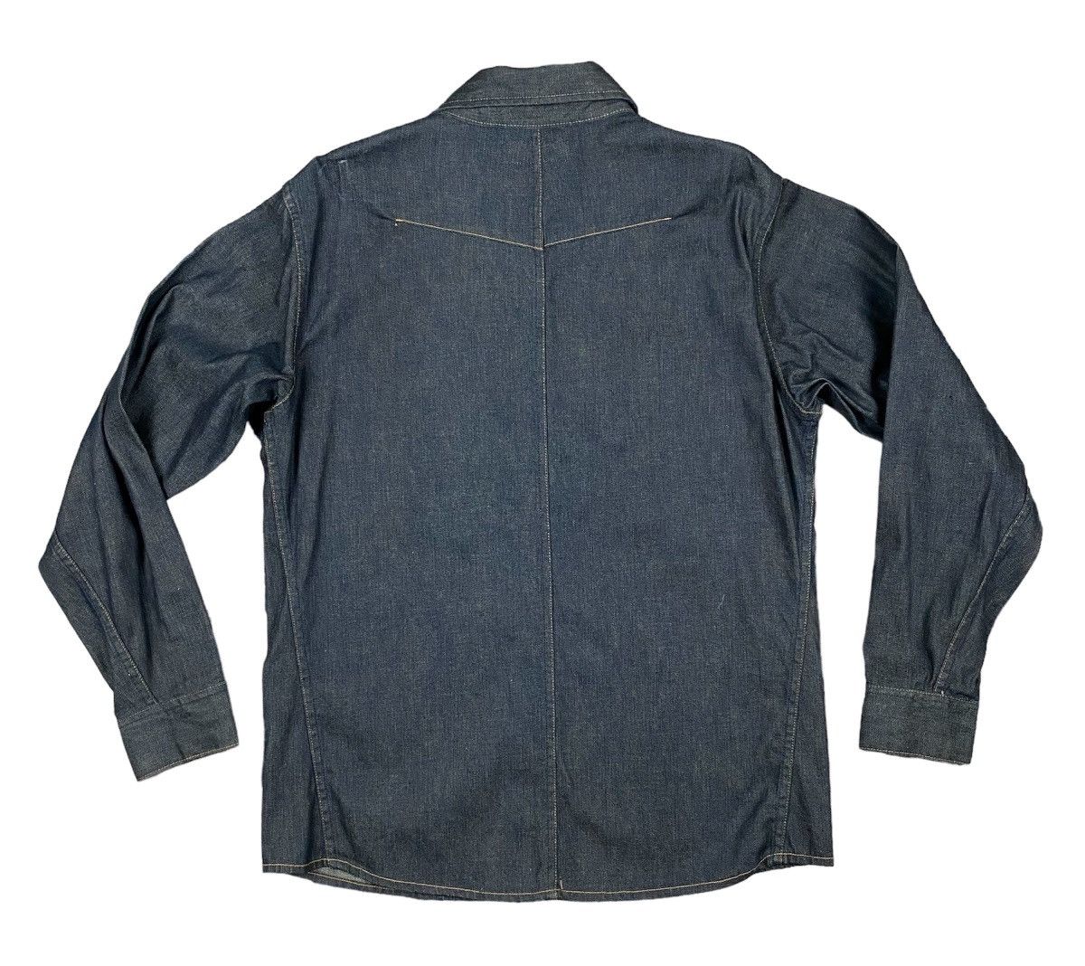 Edwin × Vintage Vintage E Function Edwin Denim Shirt Size US M / EU 48-50 / 2 - 2 Thumbnail
