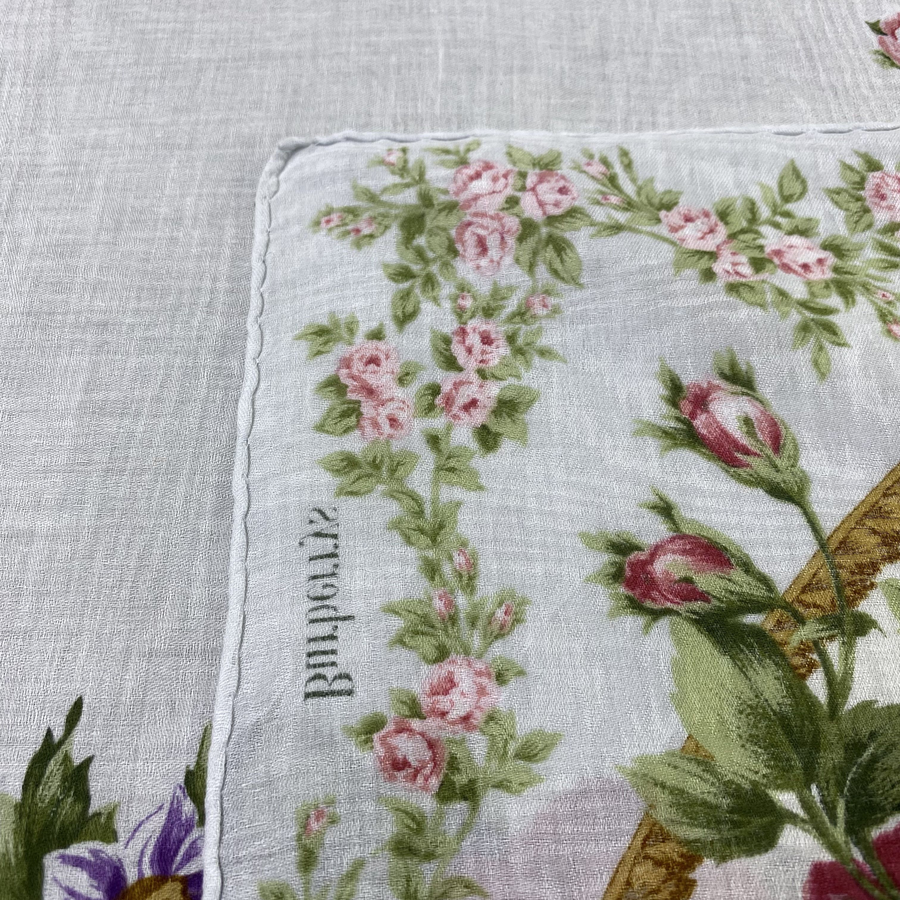 Burberry Vintage Burberrys Handkerchief Neckerchief Bandana-B2034 Size ONE SIZE - 6 Thumbnail